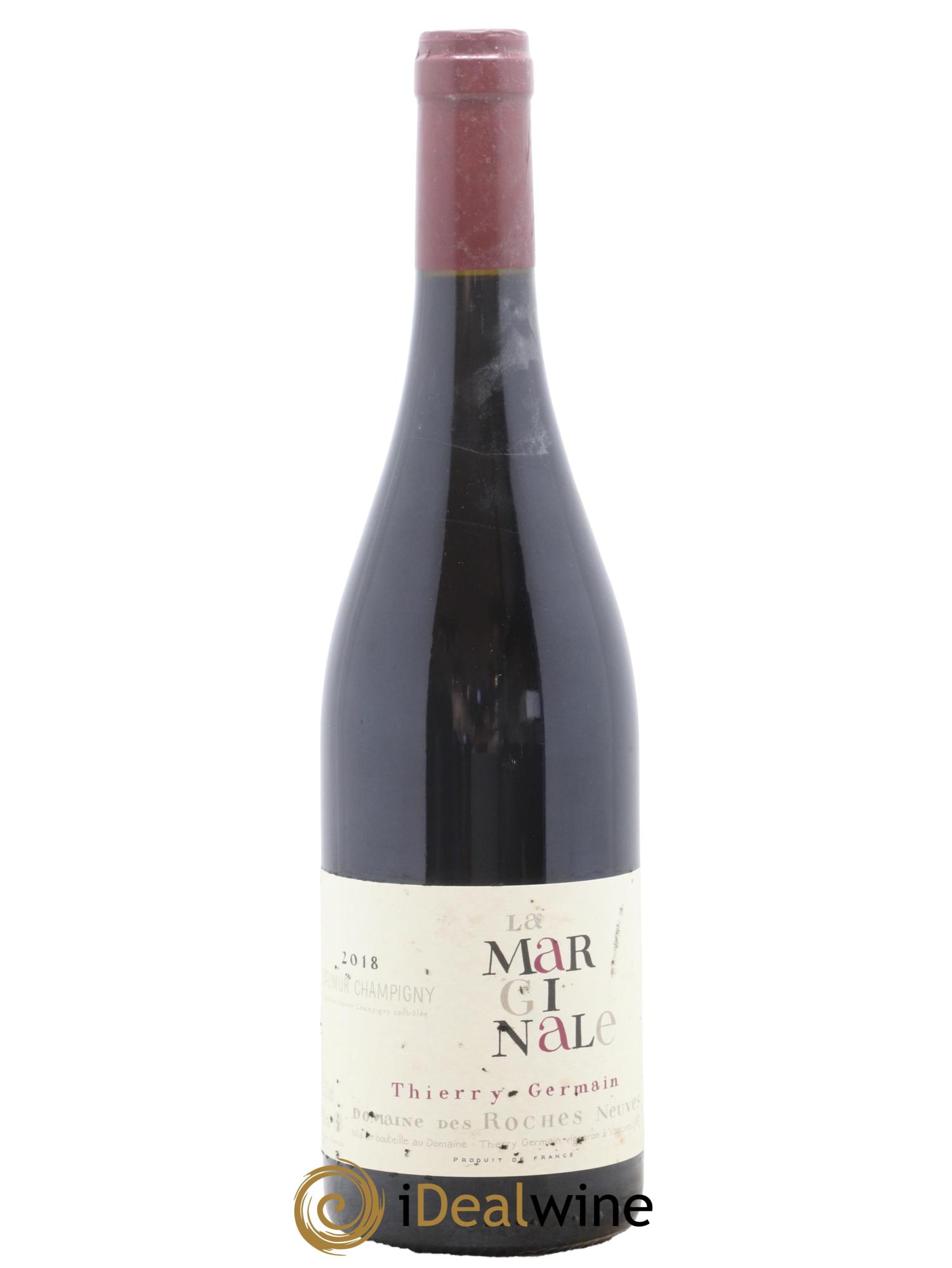 Saumur-Champigny La Marginale Domaine des Roches Neuves - Thierry Germain 2018 - Lot de 1 bouteille - 0