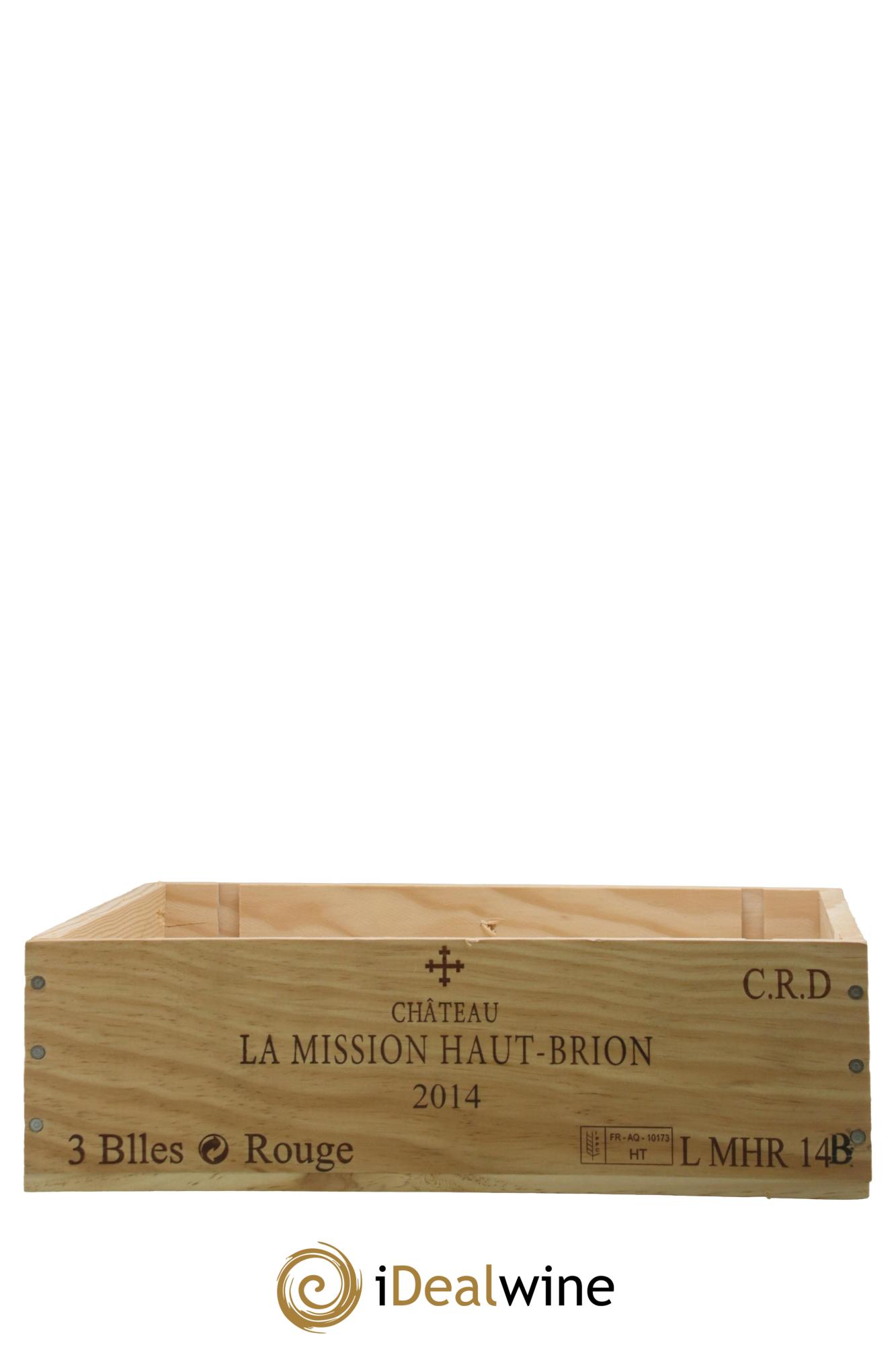 Château la Mission Haut-Brion Cru Classé de Graves  2014 - Lot de 3 bouteilles - 2