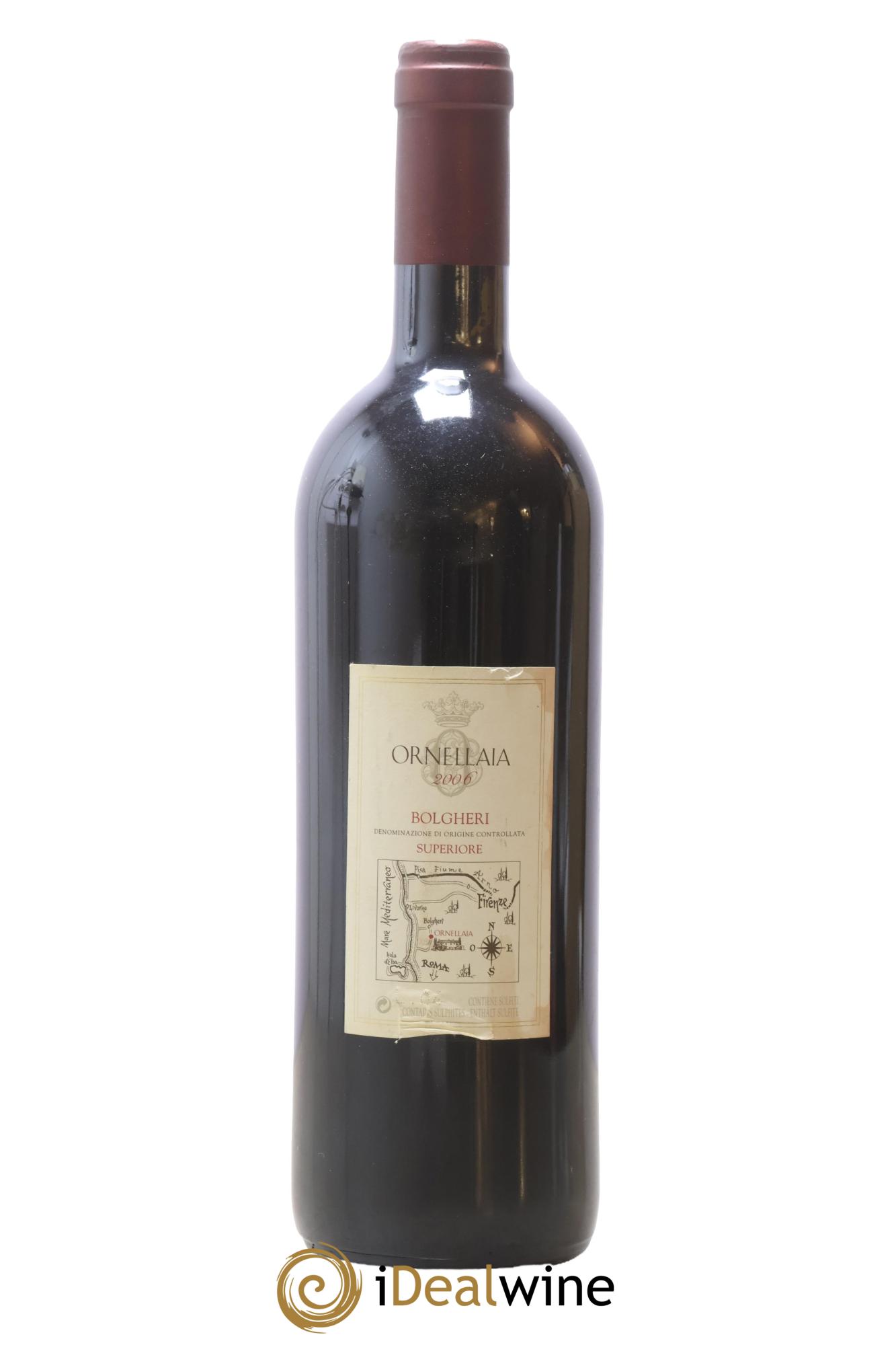 Bolgheri DOC Superiore Ornellaia Tenuta Dell'Ornellaia - Frescobaldi 2006 - Lot of 1 bottle - 1
