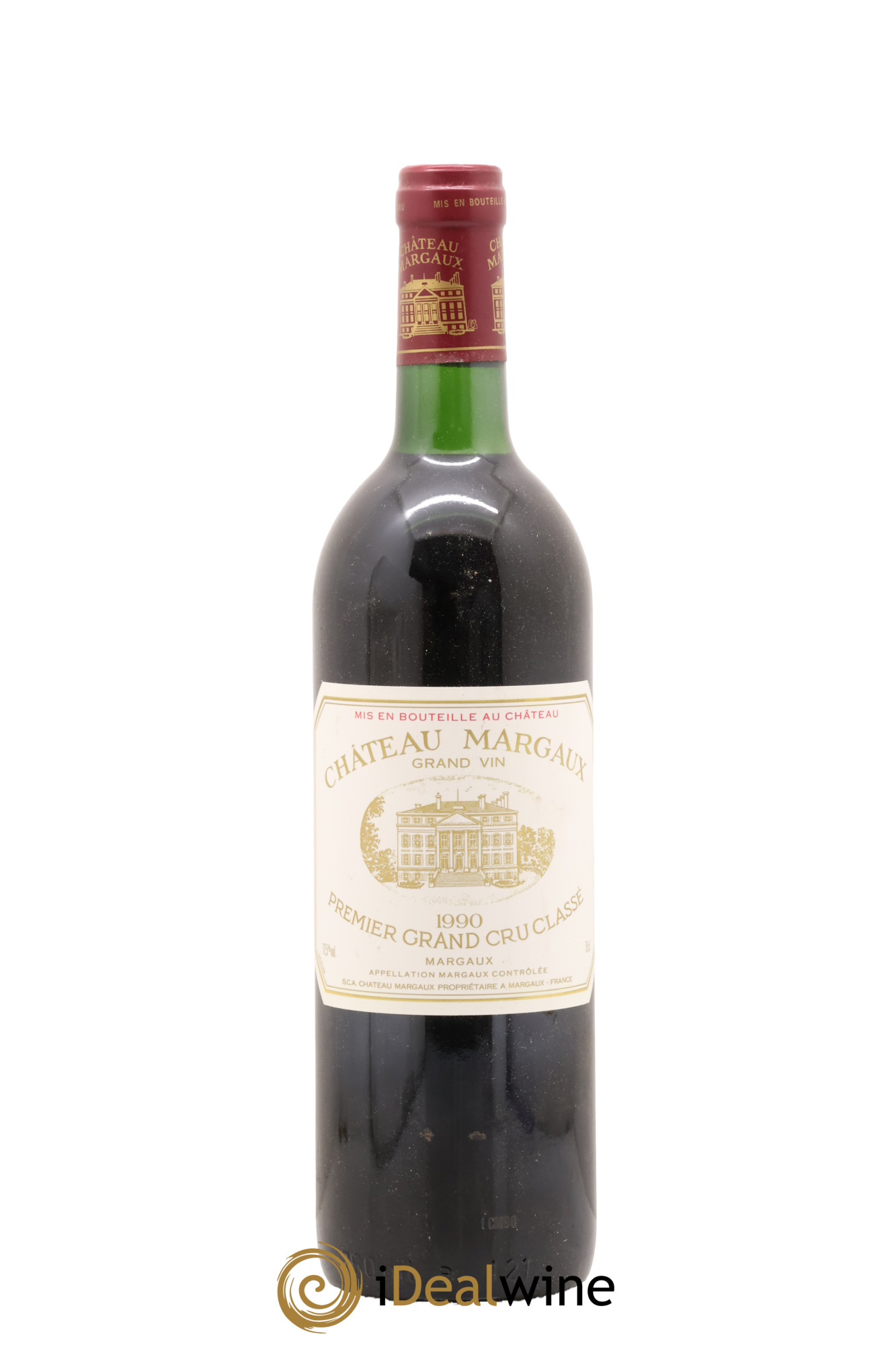 Château Margaux 1er Grand Cru Classé 1990 - Lot de 1 bouteille - 0