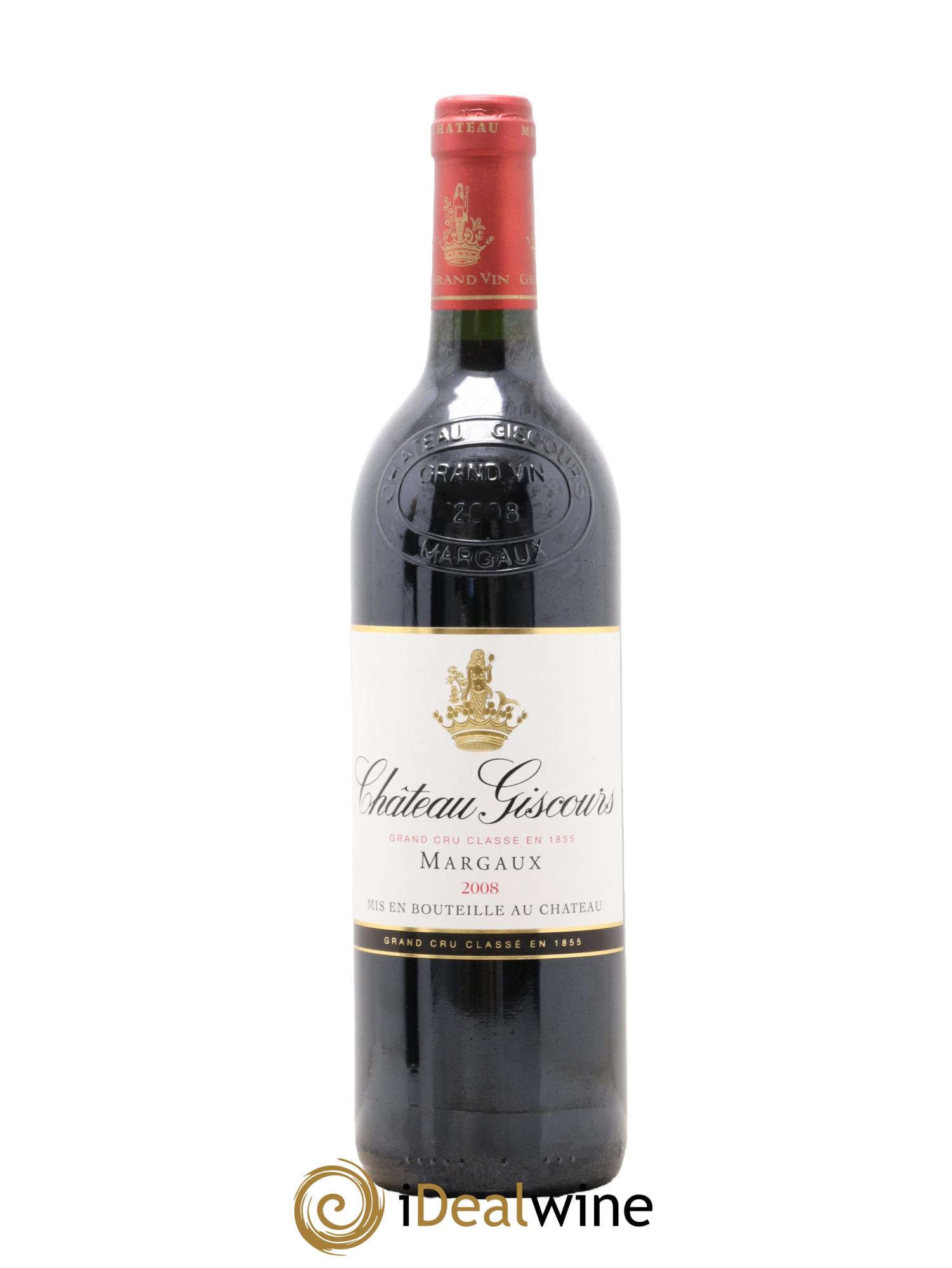 Château Giscours 3ème Grand Cru Classé 2008 - Lot de 1 bouteille - 0