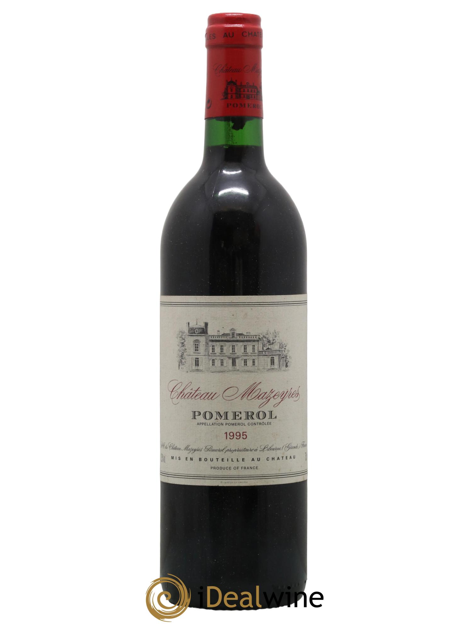 Château Mazeyres 1995 - Lot de 1 bouteille - 0