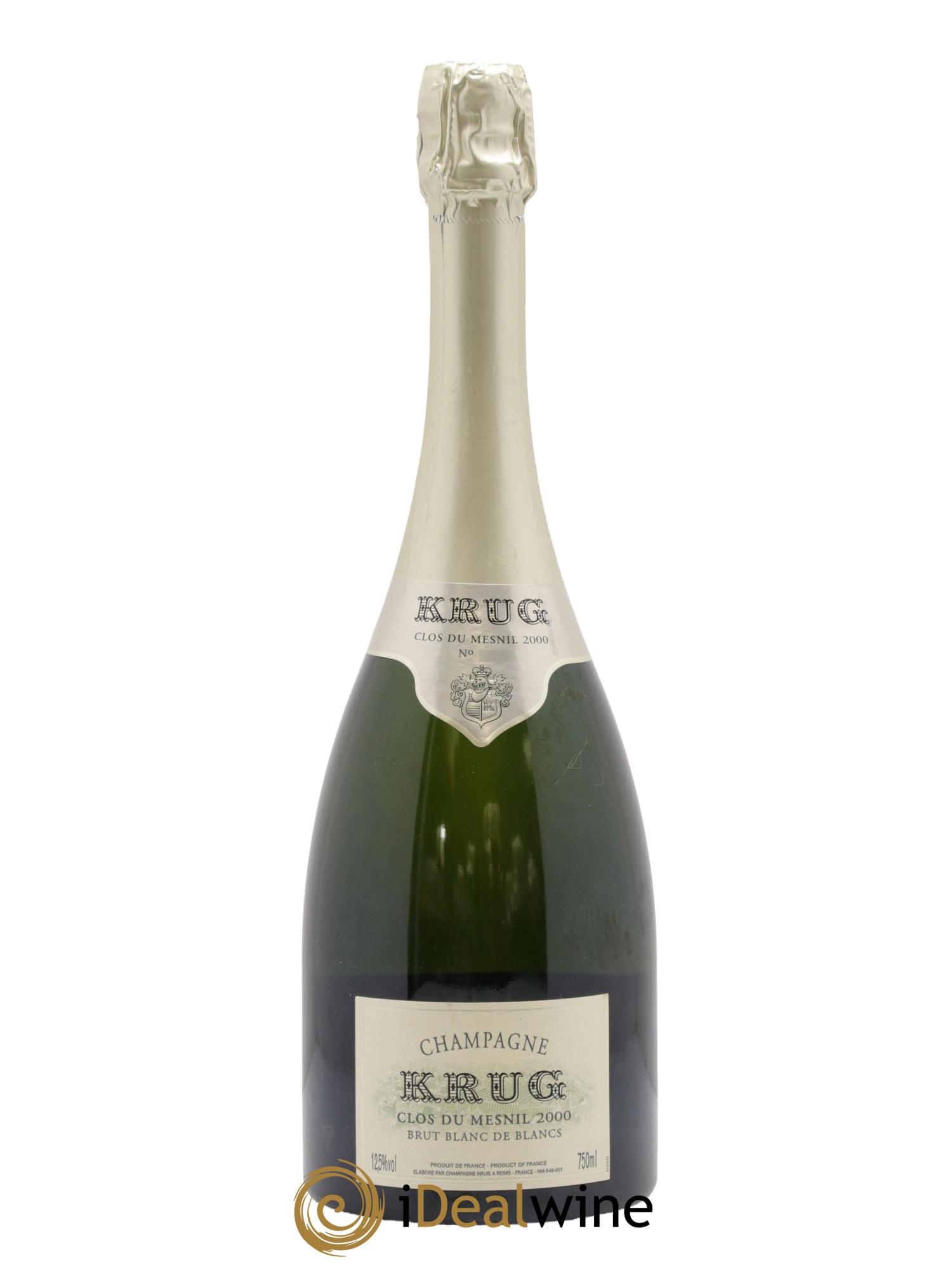 Clos du Mesnil Krug 2000 - Lot de 1 bouteille - 0