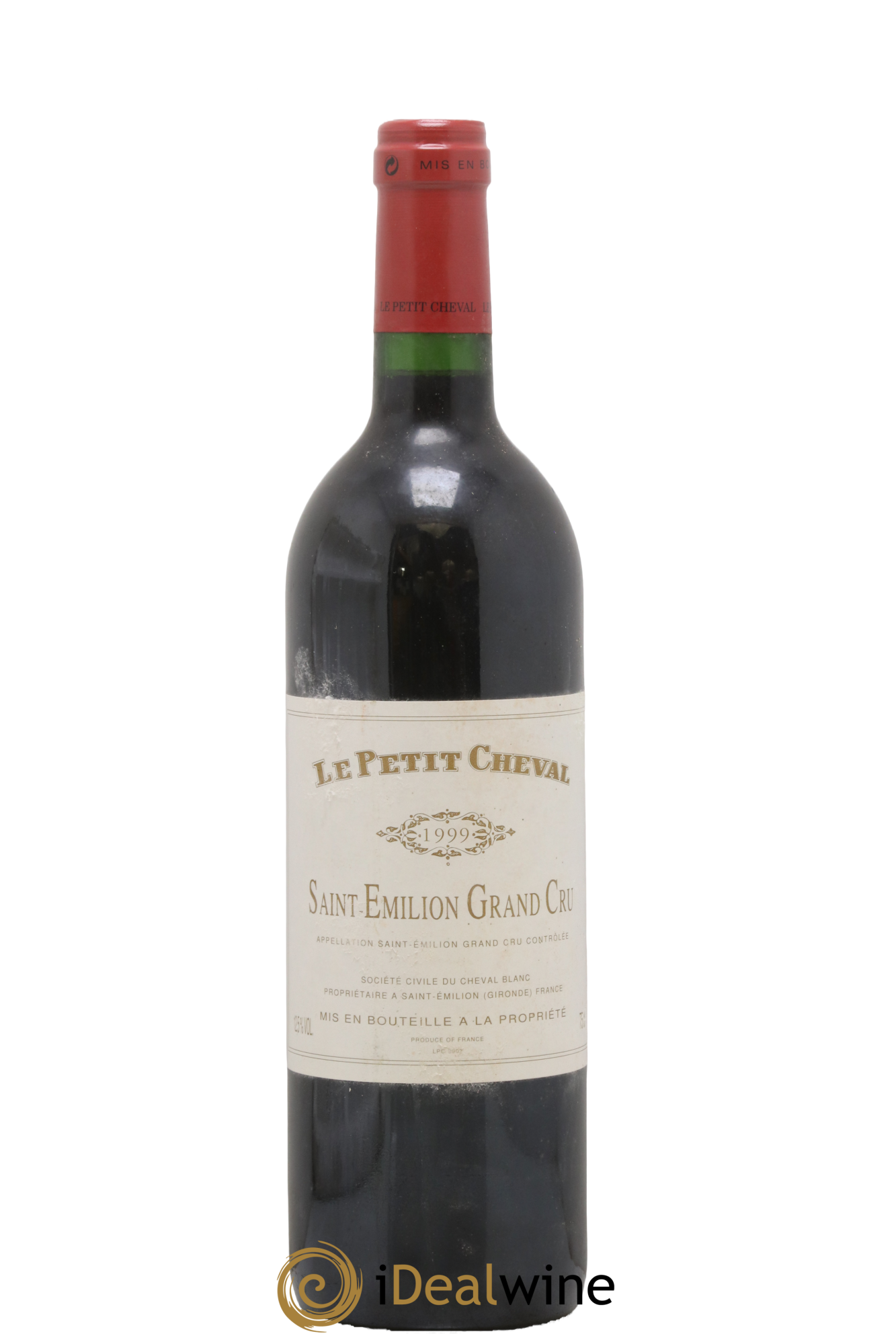 Le Petit Cheval Second Vin 1999 - Lot of 1 bottle - 0