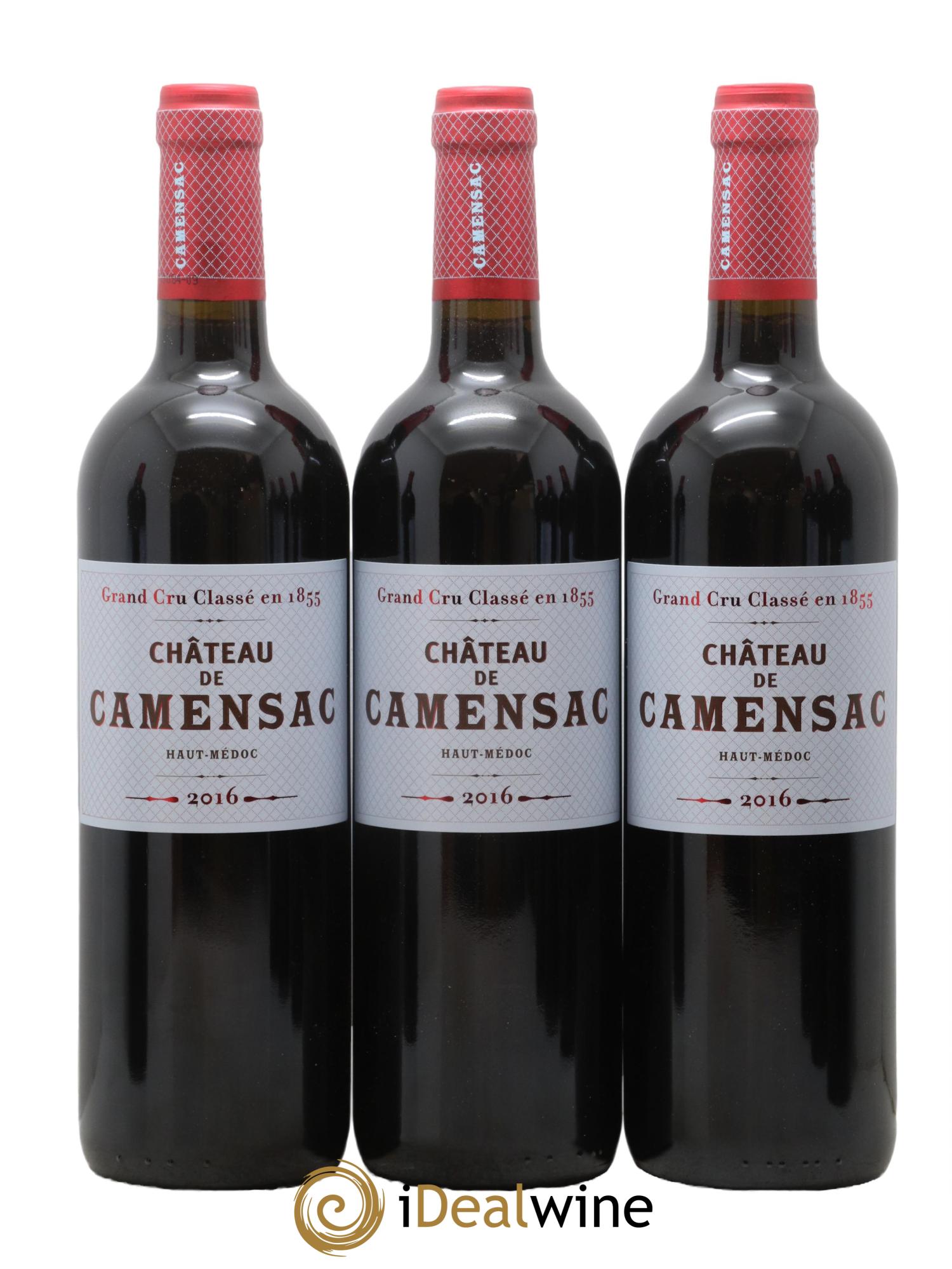 Château Camensac 5ème Grand Cru Classé 2016 - Lot de 12 bouteilles - 1