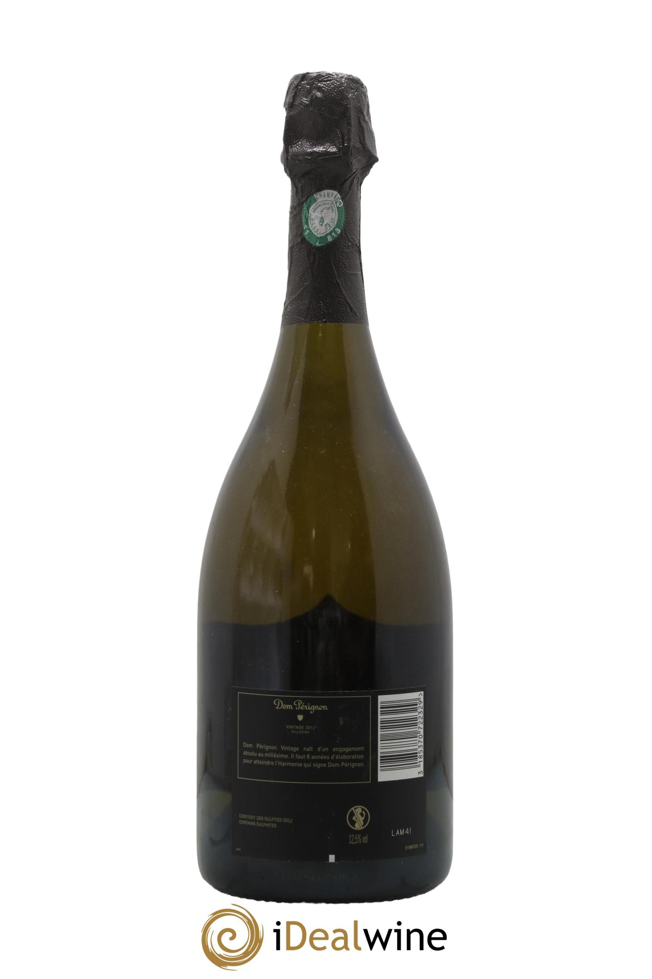 Brut Dom Pérignon 2012 - Lot de 1 bouteille - 1