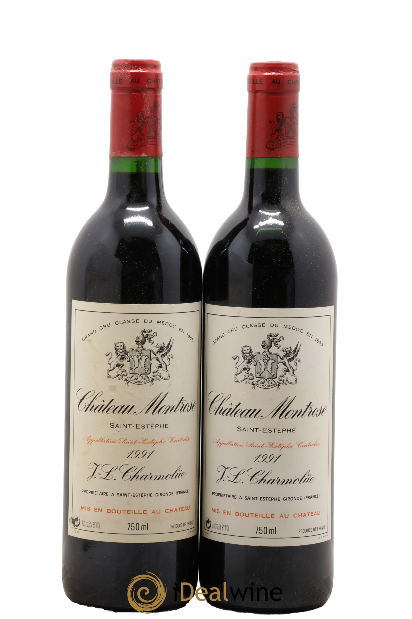 Château Montrose 2ème Grand Cru Classé 1991 - Lot of 2 bottles - 0