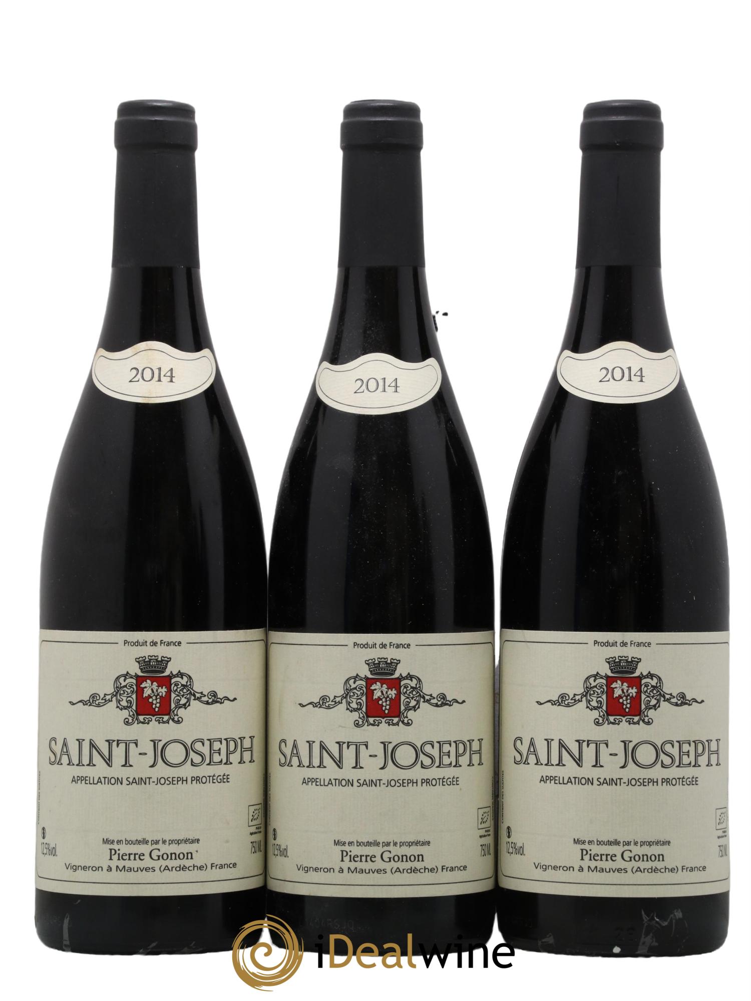 Saint-Joseph Gonon (Domaine) 2014 - Lot de 3 bouteilles - 0