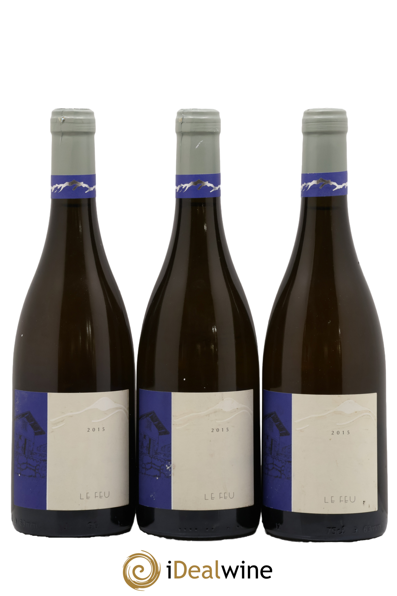 Vin de Savoie Le Feu Domaine Belluard 2015 - Lot of 3 bottles - 0