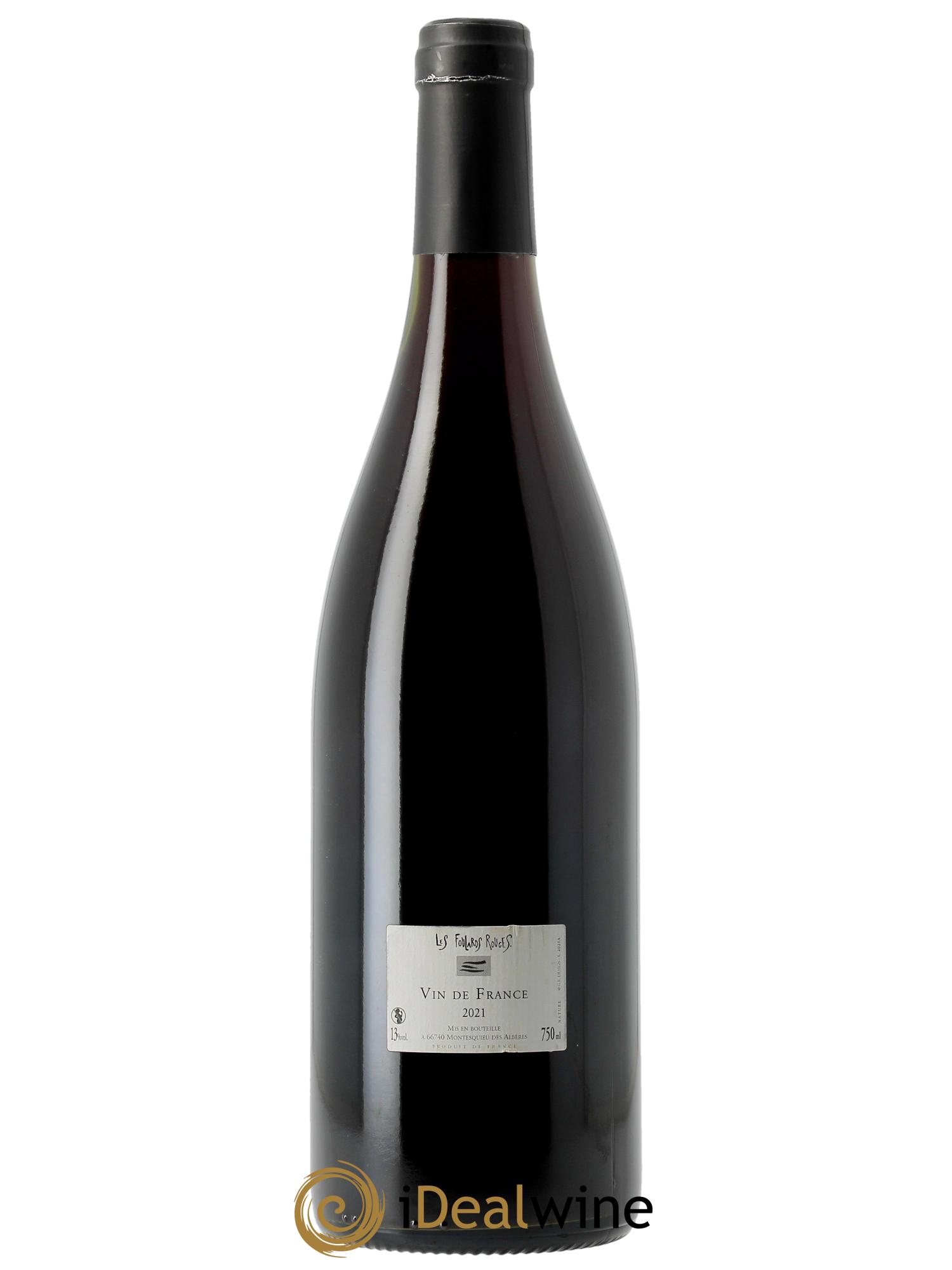 Vin de France La Soif du Mal Les Foulards Rouges 2021 - Lot of 1 bottle - 1