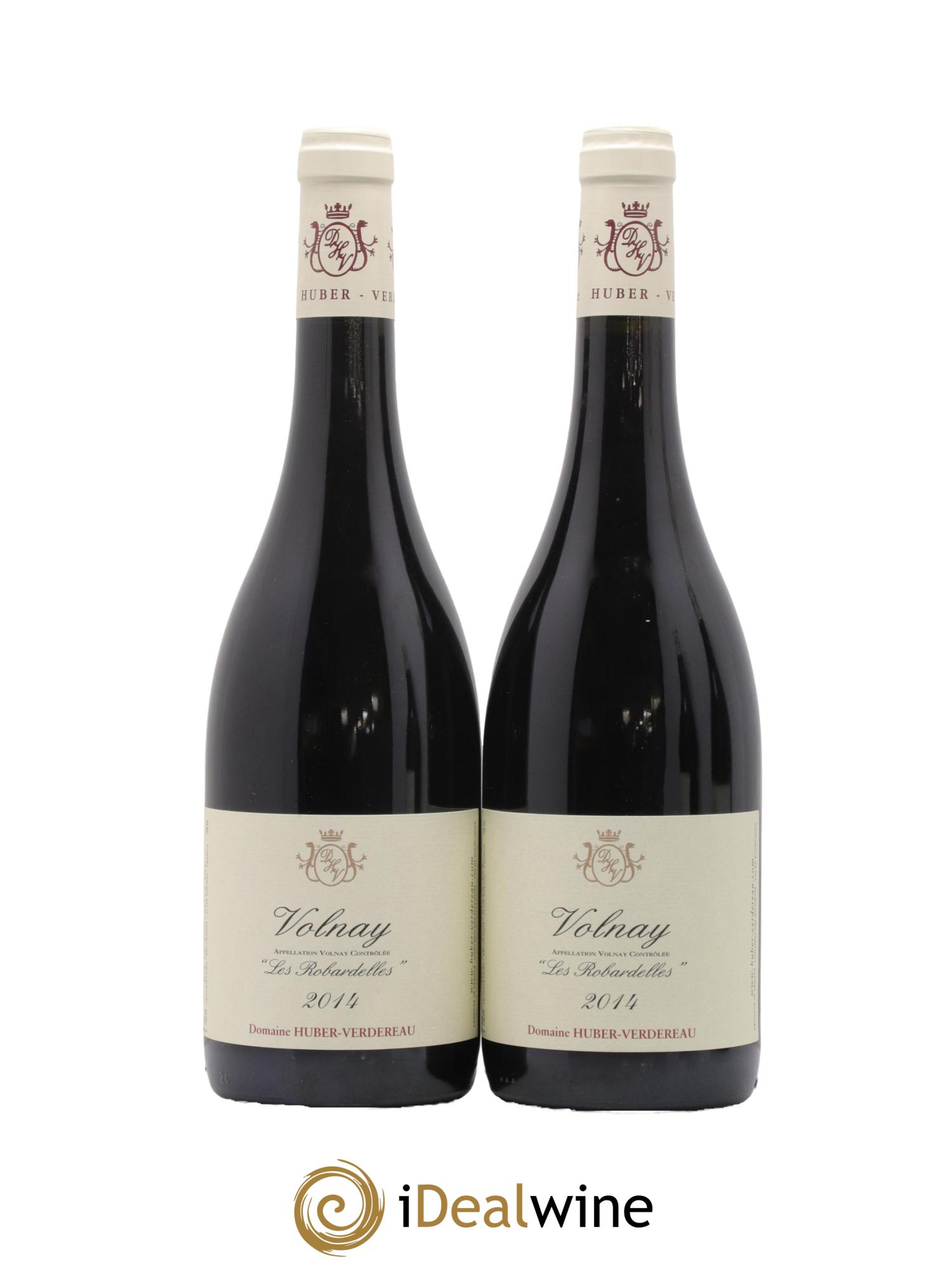 Volnay Les Robardelles Domaine Huber Verdereau 2014 - Lot de 2 bouteilles - 0