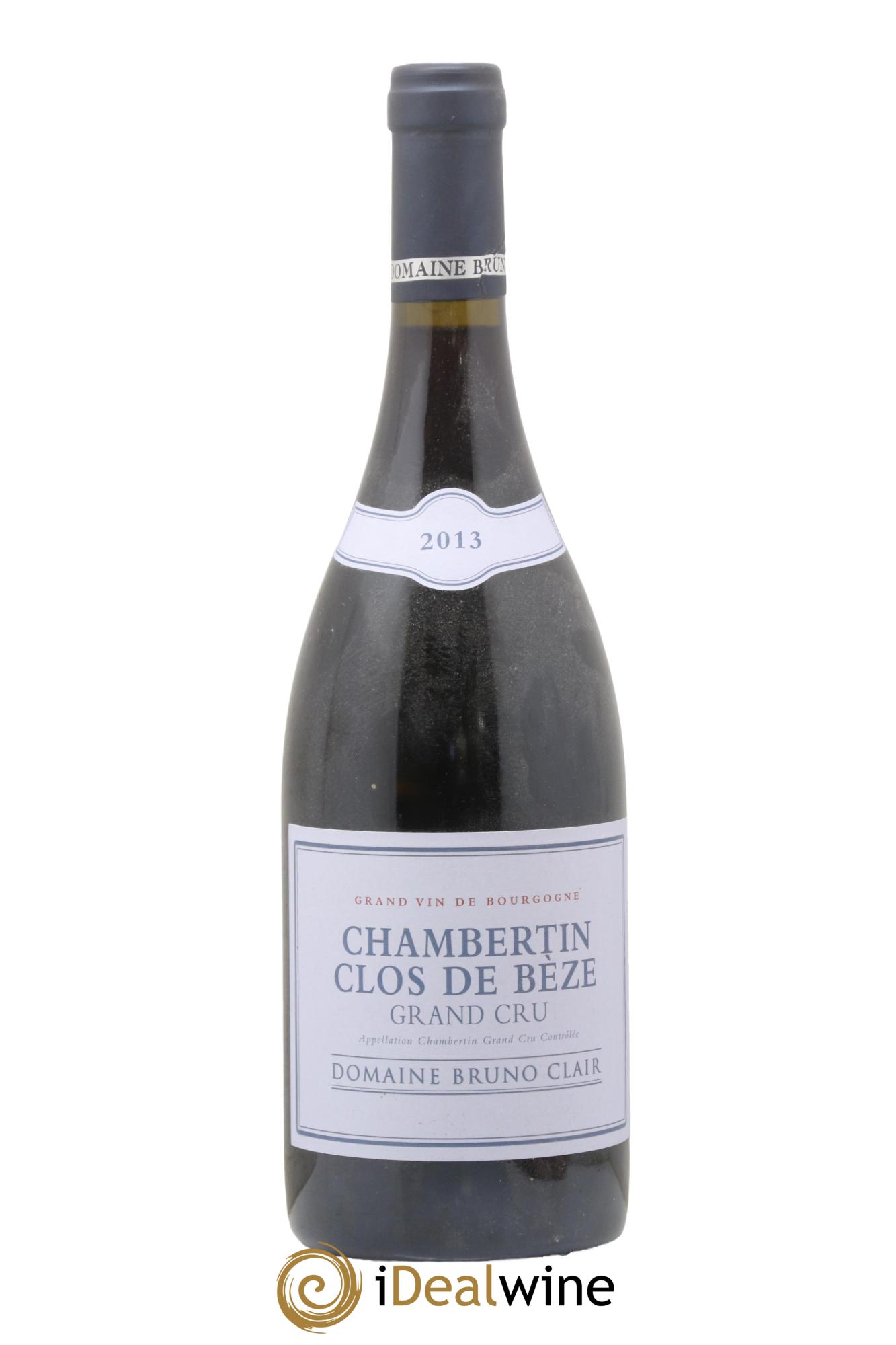 Chambertin Clos de Bèze Grand Cru Bruno Clair (Domaine) 2013 - Lot de 1 bouteille - 0