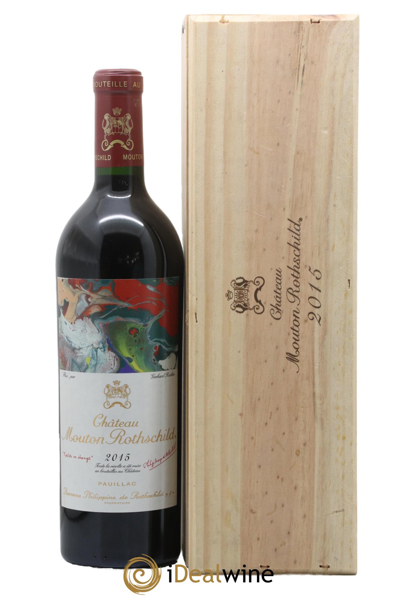 Château Mouton Rothschild 1er Grand Cru Classé 2015 - Lot of 1 bottle - 0
