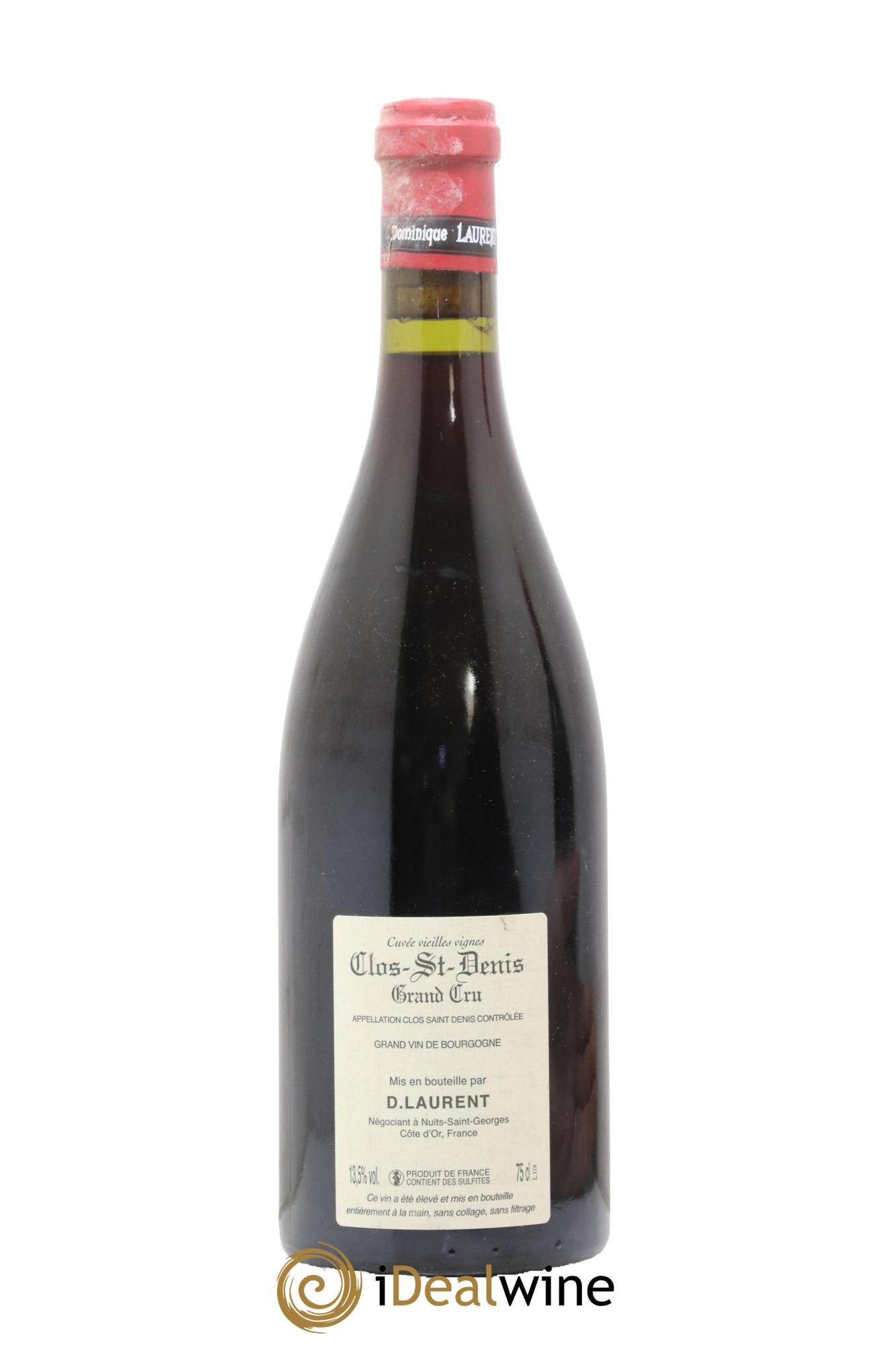 Clos Saint-Denis Grand Cru Dominique Laurent 2011 - Lot de 1 bouteille - 1