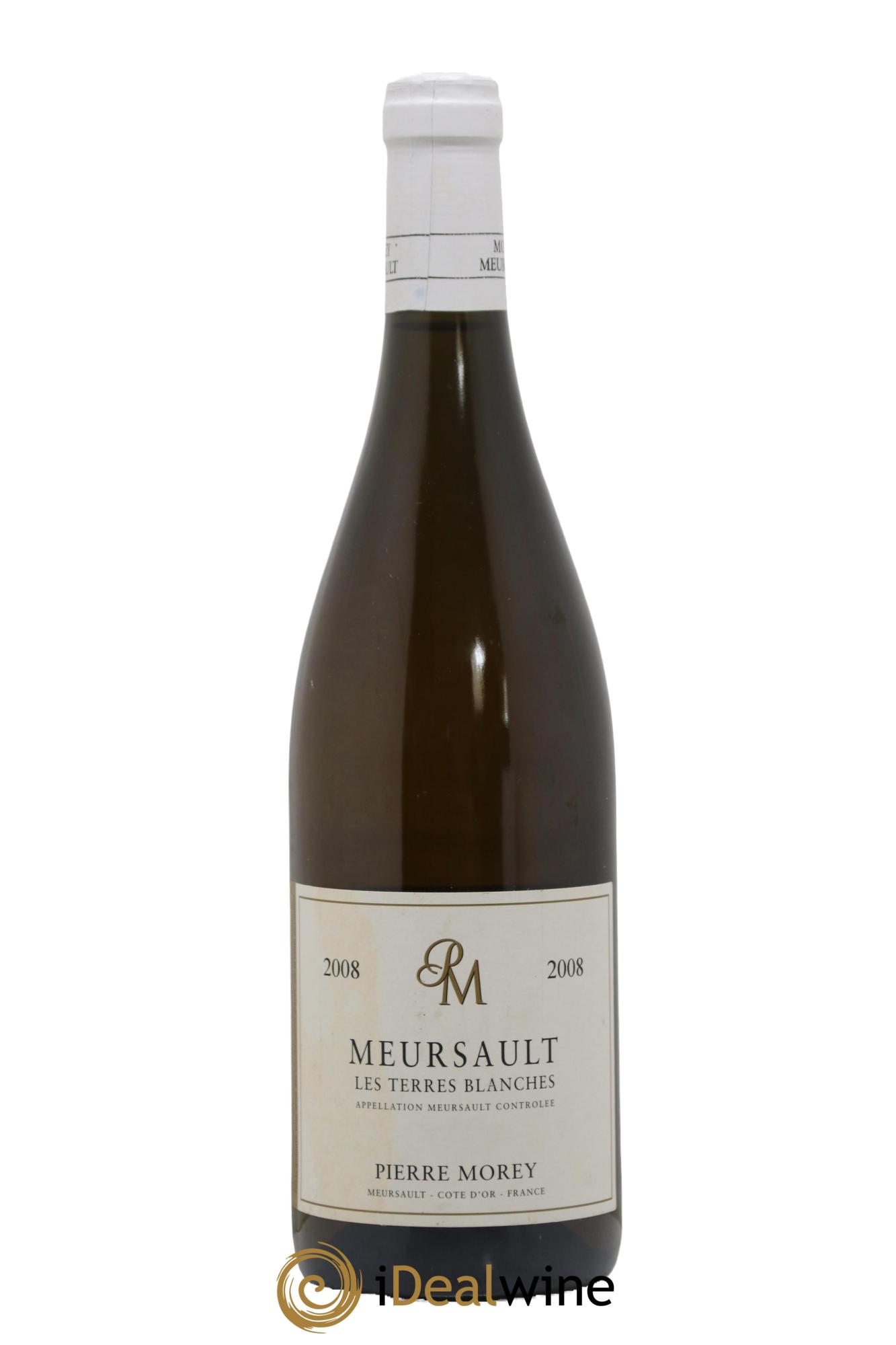 Meursault Les Terres Blanches Pierre Morey (Domaine) 2008 - Lot de 1 bouteille - 0