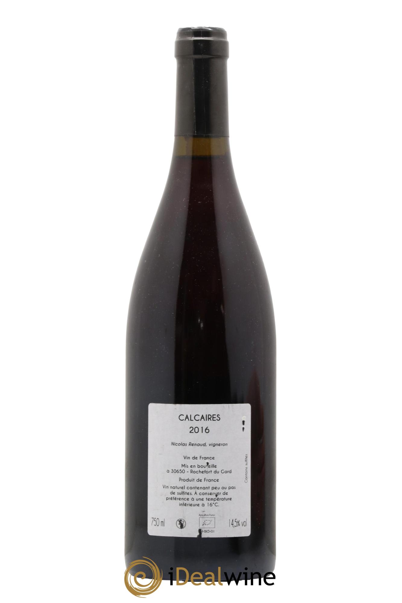 Vin de France Calcaires Clos des Grillons 2016 - Lot de 1 bouteille - 1
