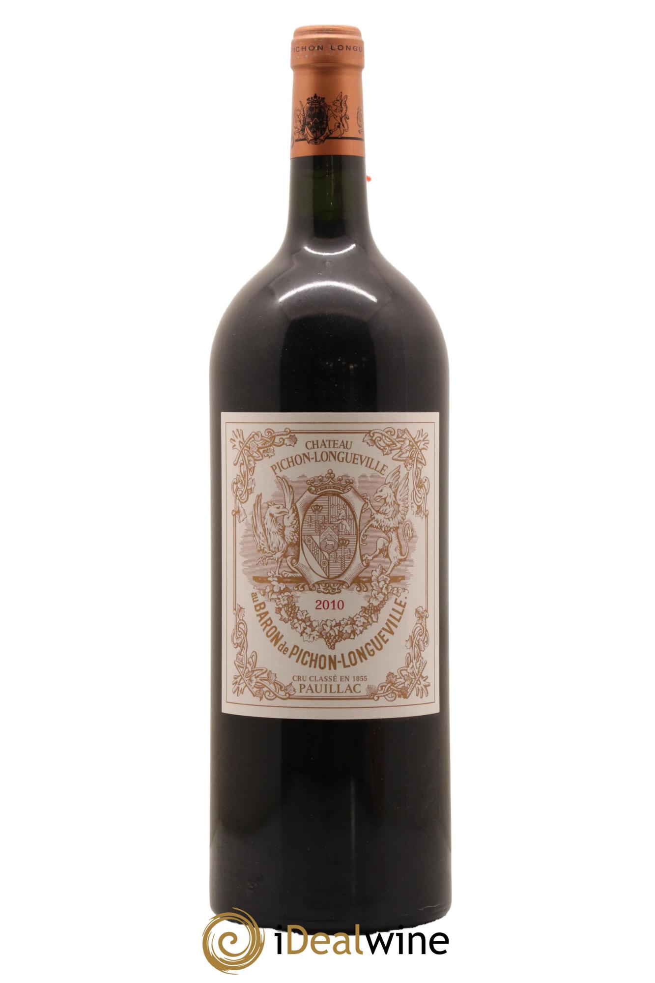 Pichon Longueville Baron 2ème Grand Cru Classé 2010 - Lot de 1 magnum - 0
