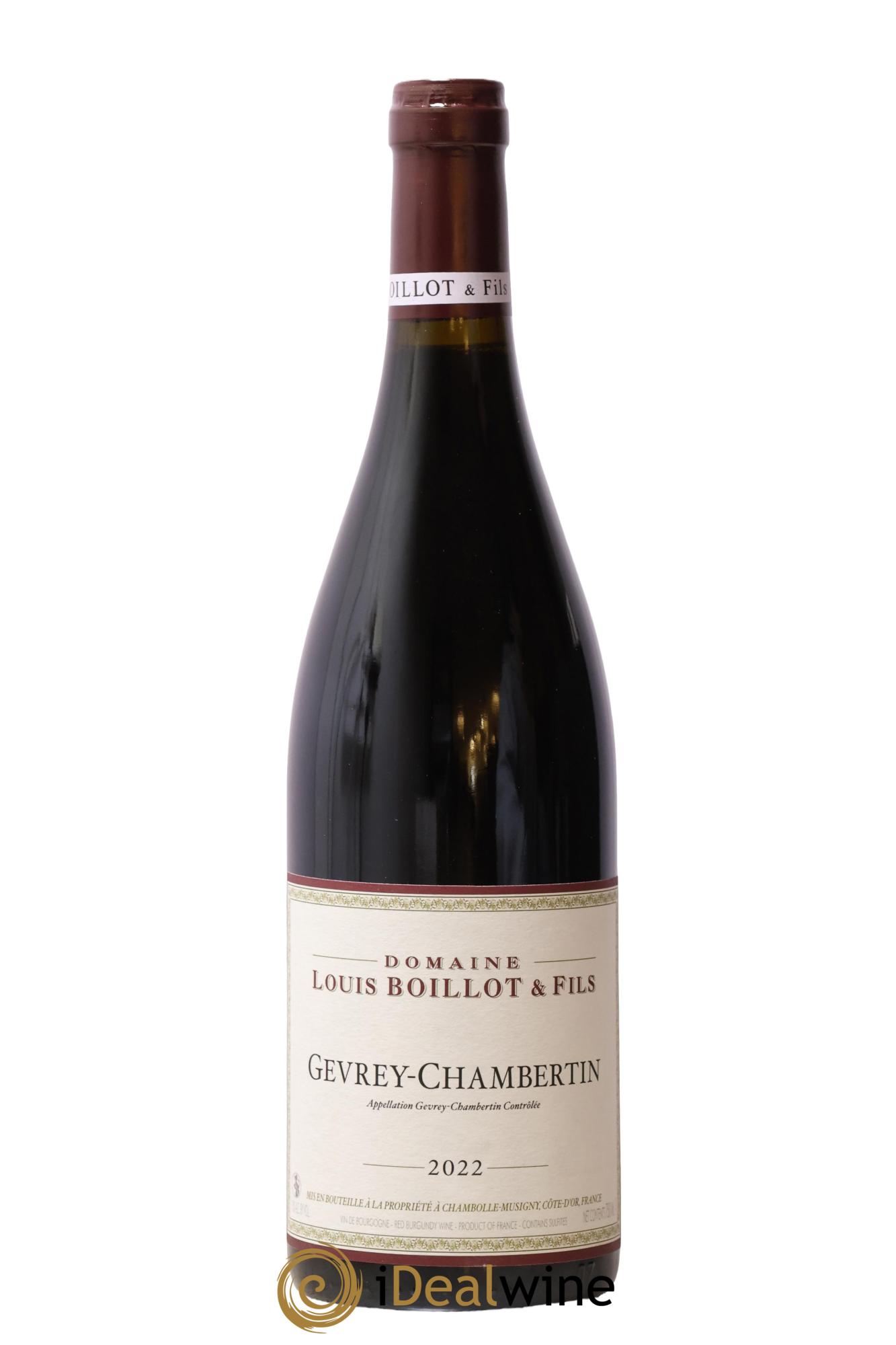 Gevrey-Chambertin Louis Boillot et Fils 2022 - Lot of 1 bottle - 0