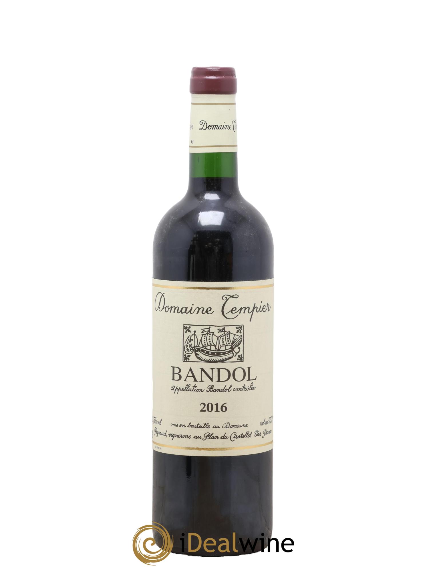 Bandol Domaine Tempier Famille Peyraud 2016 - Lot de 1 bouteille - 0