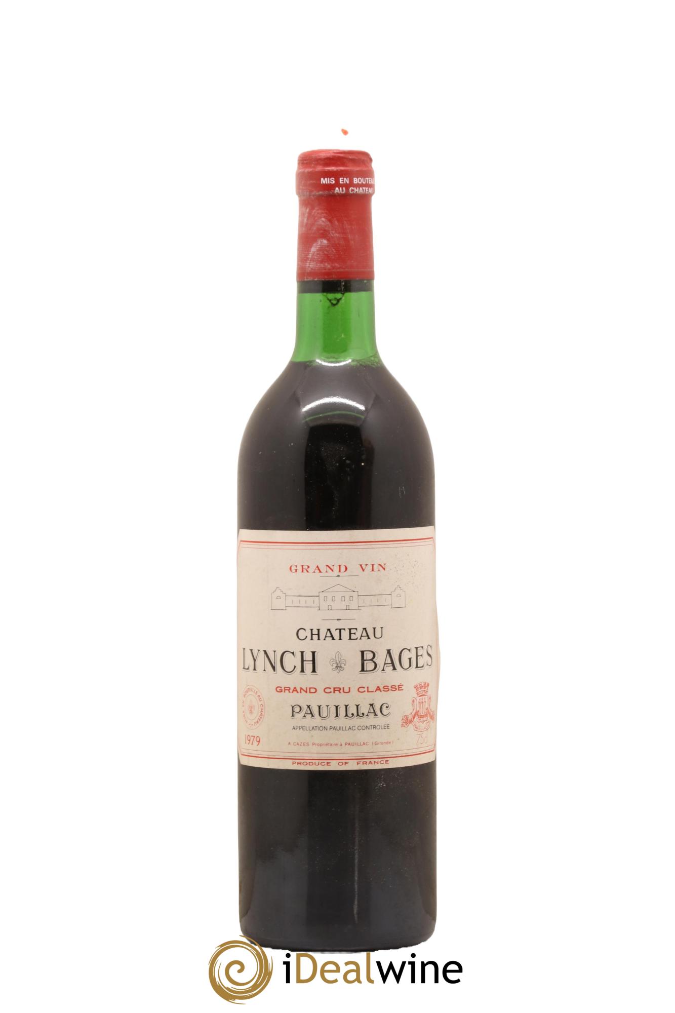 Château Lynch Bages 5ème Grand Cru Classé 1979 - Lot de 1 bouteille - 0