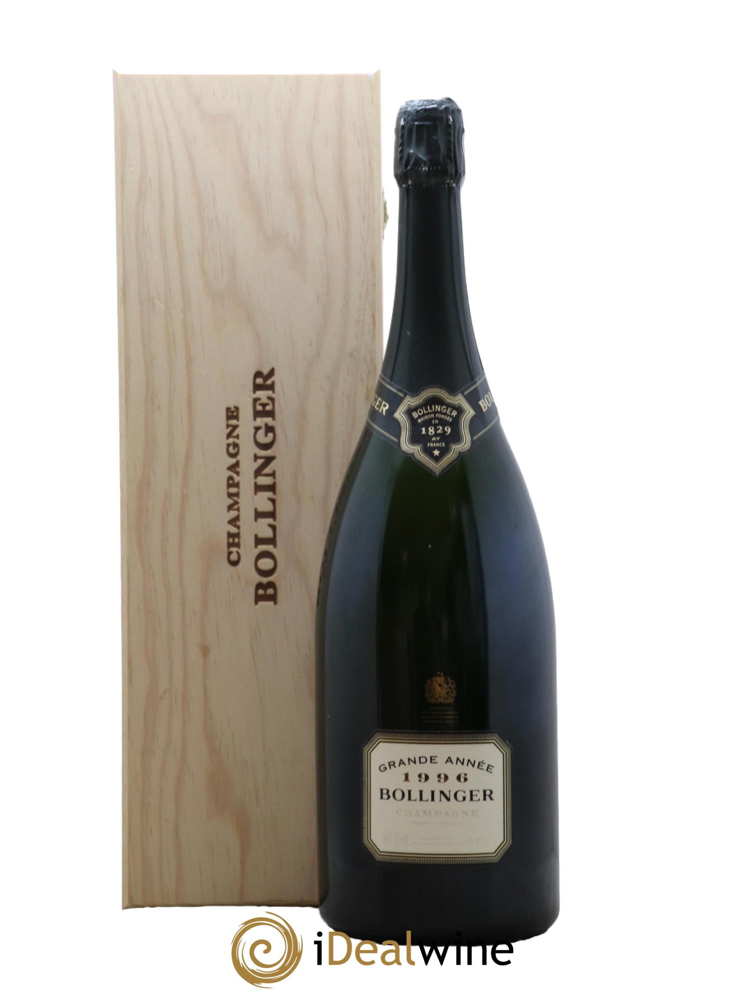 La Grande Année Brut Bollinger 1996 - Lot de 1 magnum - 0