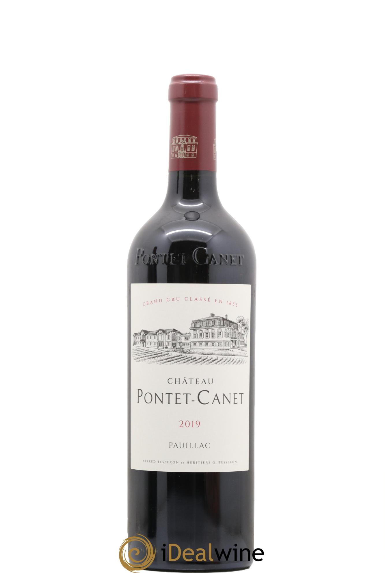 Château Pontet Canet 5ème Grand Cru Classé 2019 - Lot de 1 bouteille - 0