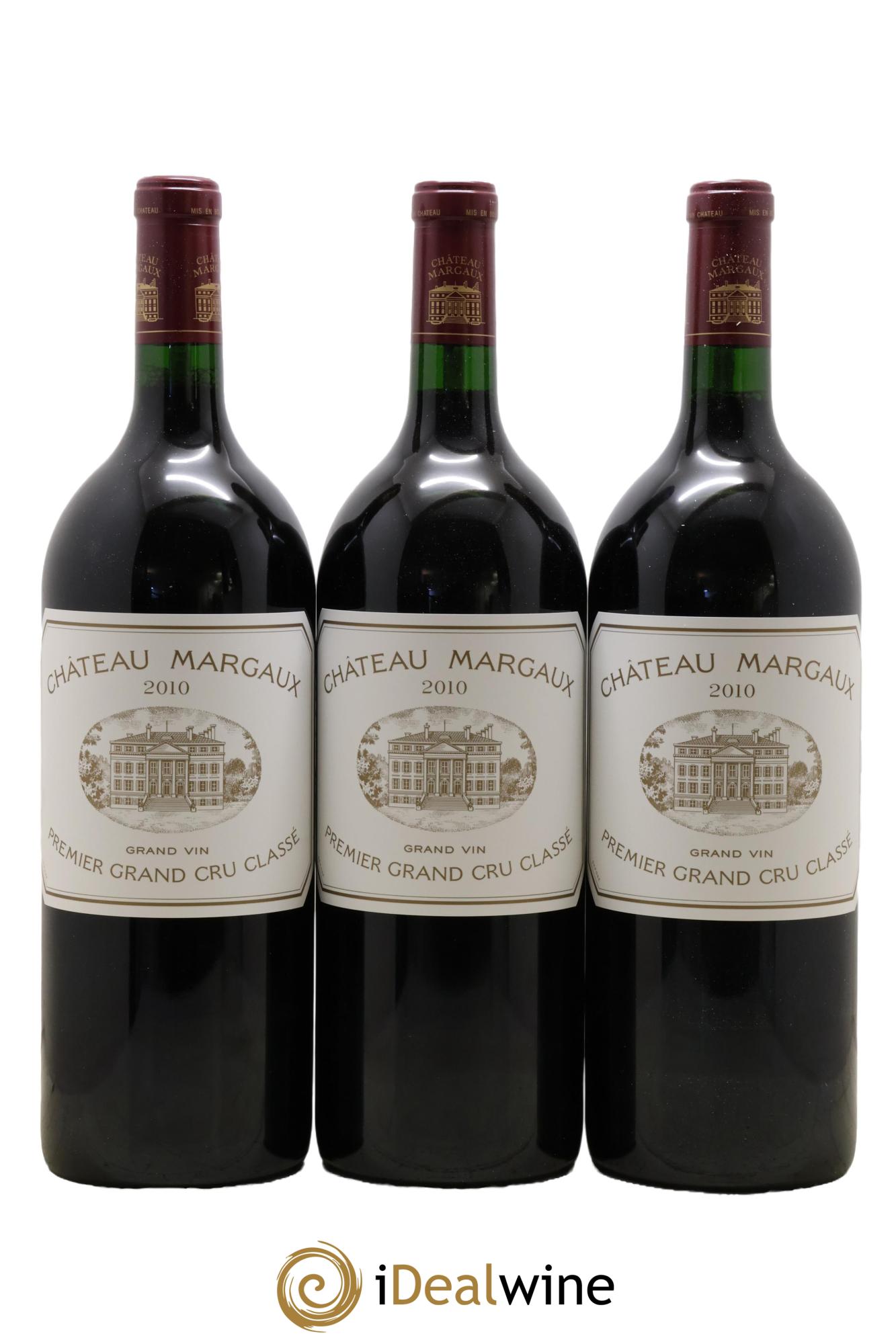 Château Margaux 1er Grand Cru Classé 2010 - Lotto di 3 magnum - 0