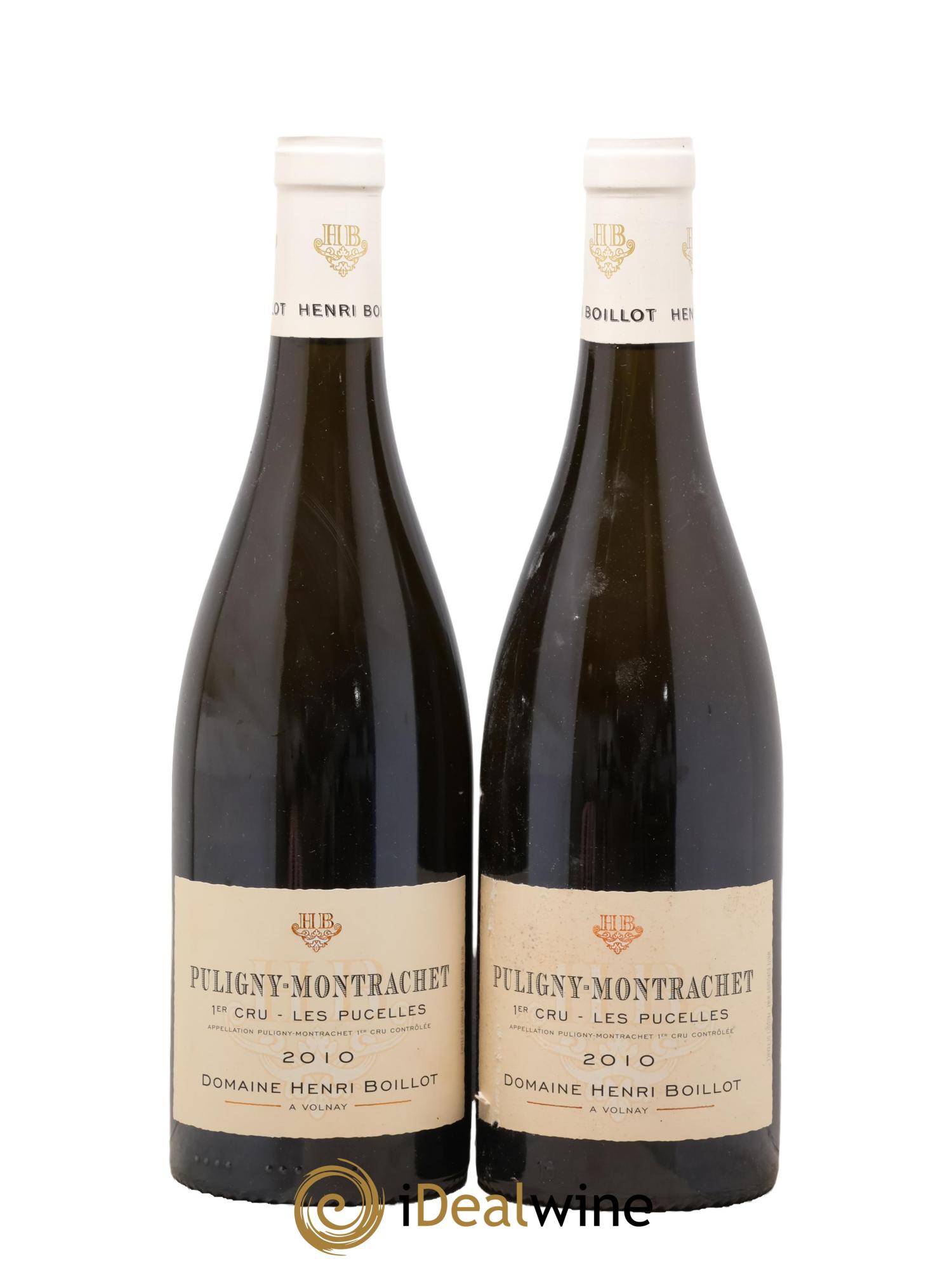Puligny-Montrachet 1er Cru Les Pucelles Henri Boillot (Domaine) 2010 - Posten von 2 Flaschen - 0