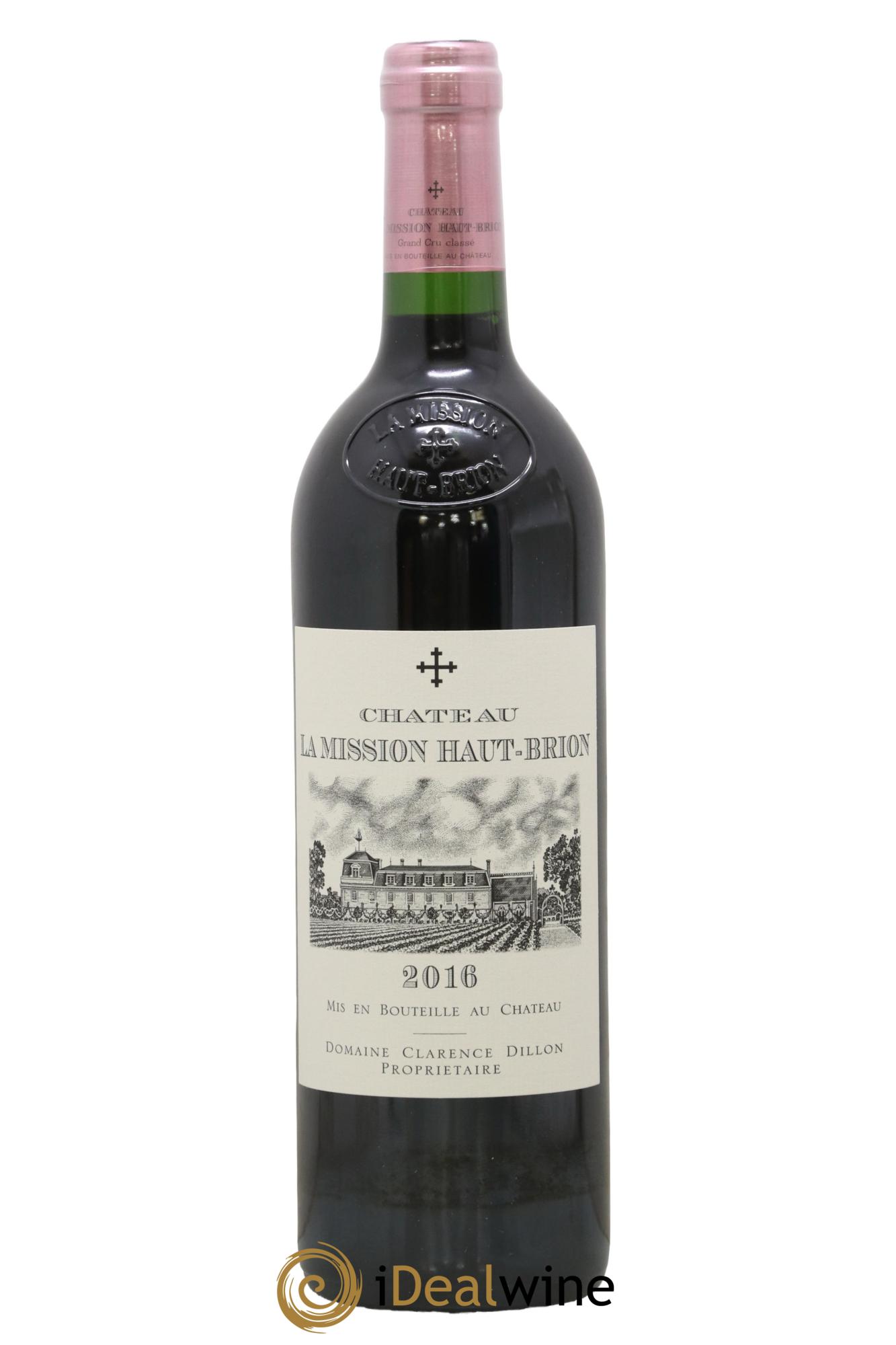 Château la Mission Haut-Brion Cru Classé de Graves 2016 - Lot of 1 bottle - 0