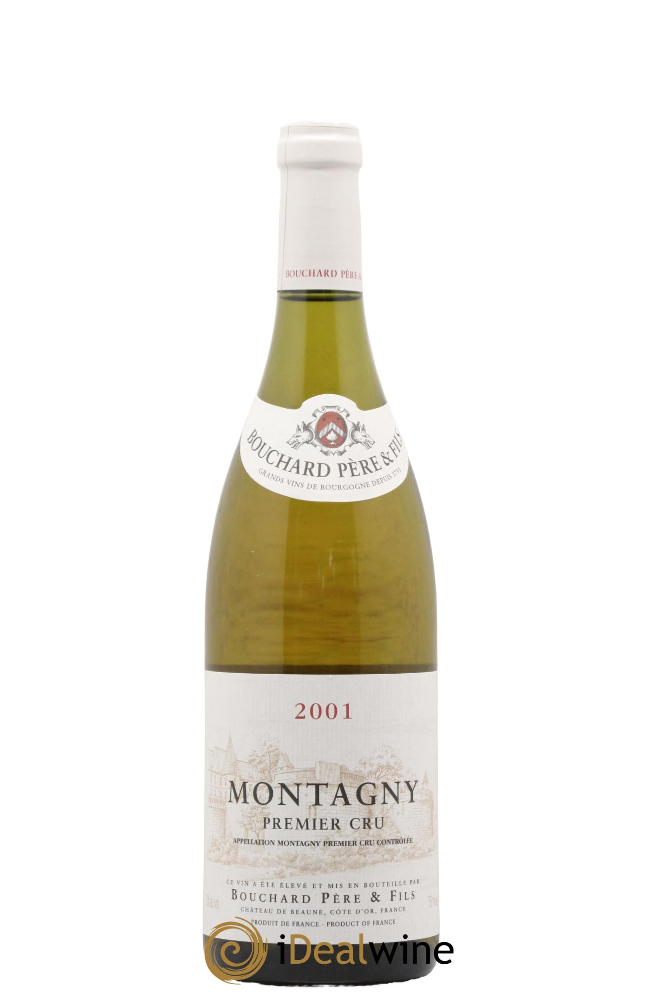 Montagny 1er Cru Bouchard Père & Fils 2001 - Lot de 1 bouteille - 0
