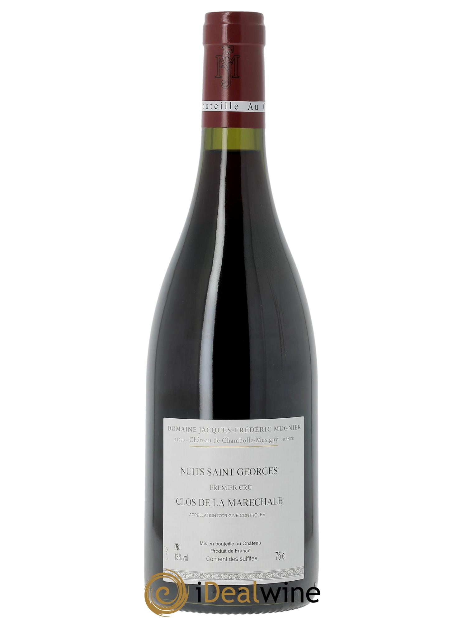 Nuits-Saint-Georges 1er Cru Clos de La Maréchale Jacques-Frédéric Mugnier 2021 - Lot de 1 bouteille - 1