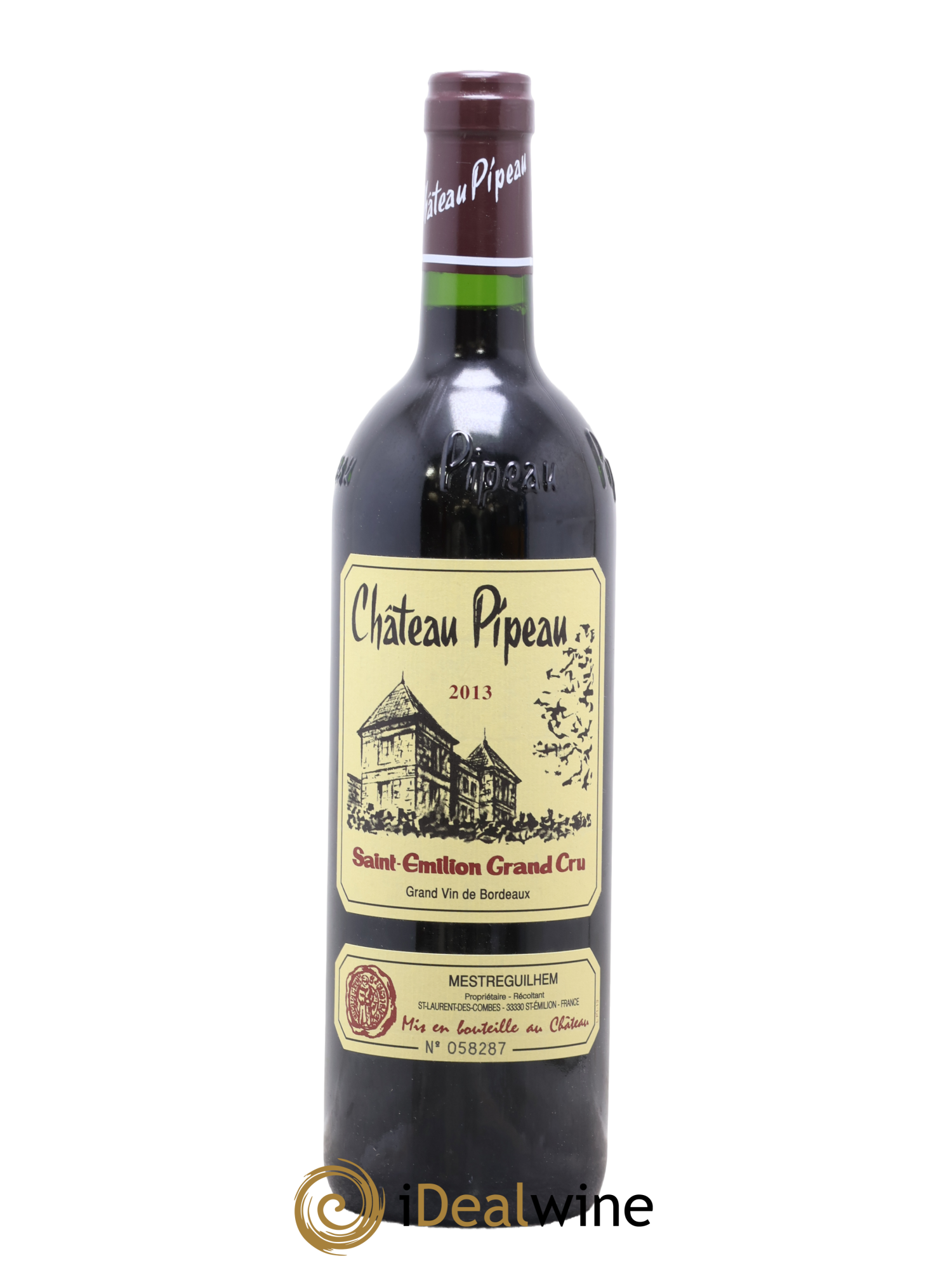 Château Pipeau 2013 - Posten von 1 Flasche - 0