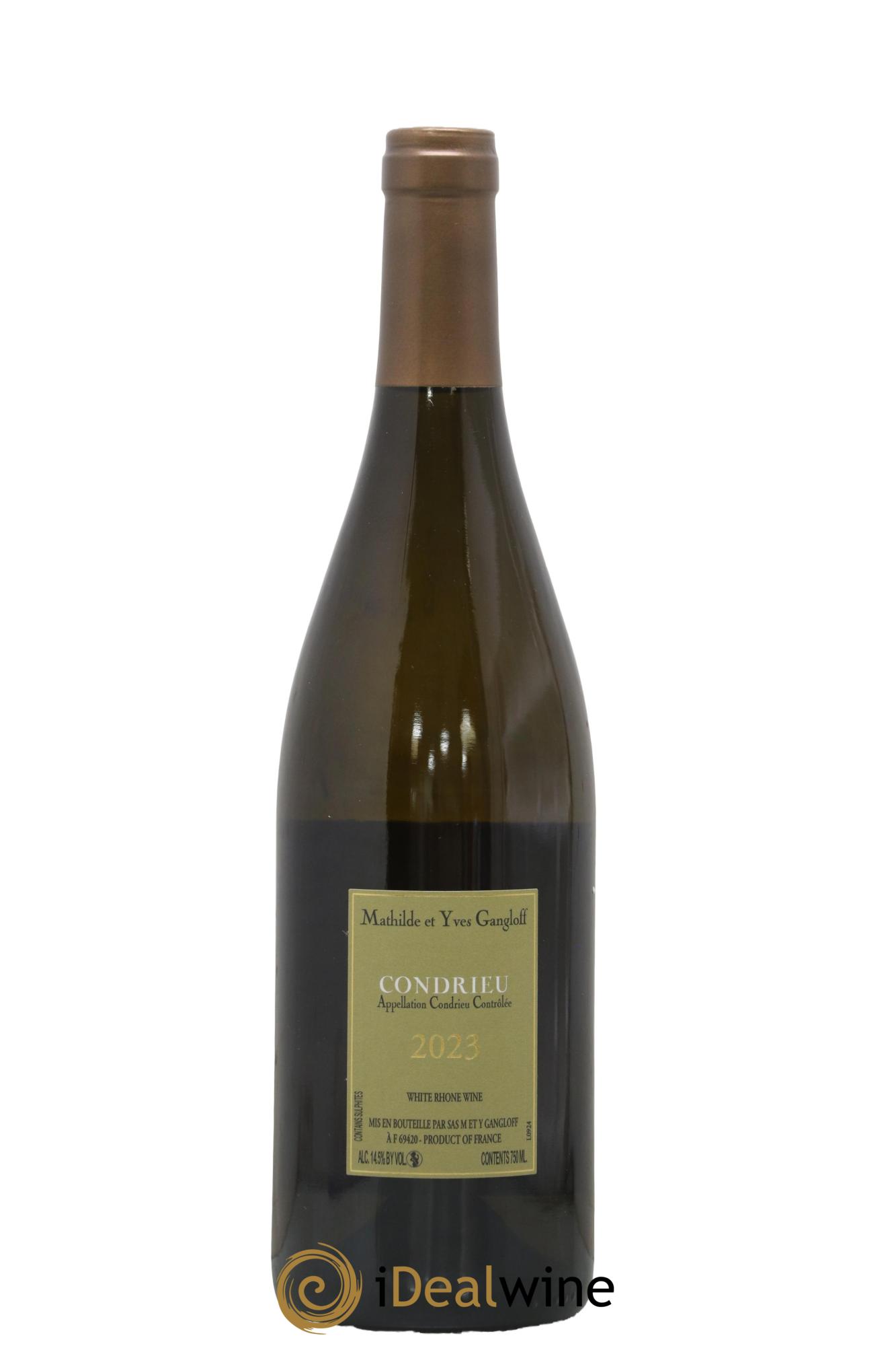 Condrieu Domaine Gangloff (Domaine) 2023 - Lot de 1 bouteille - 1