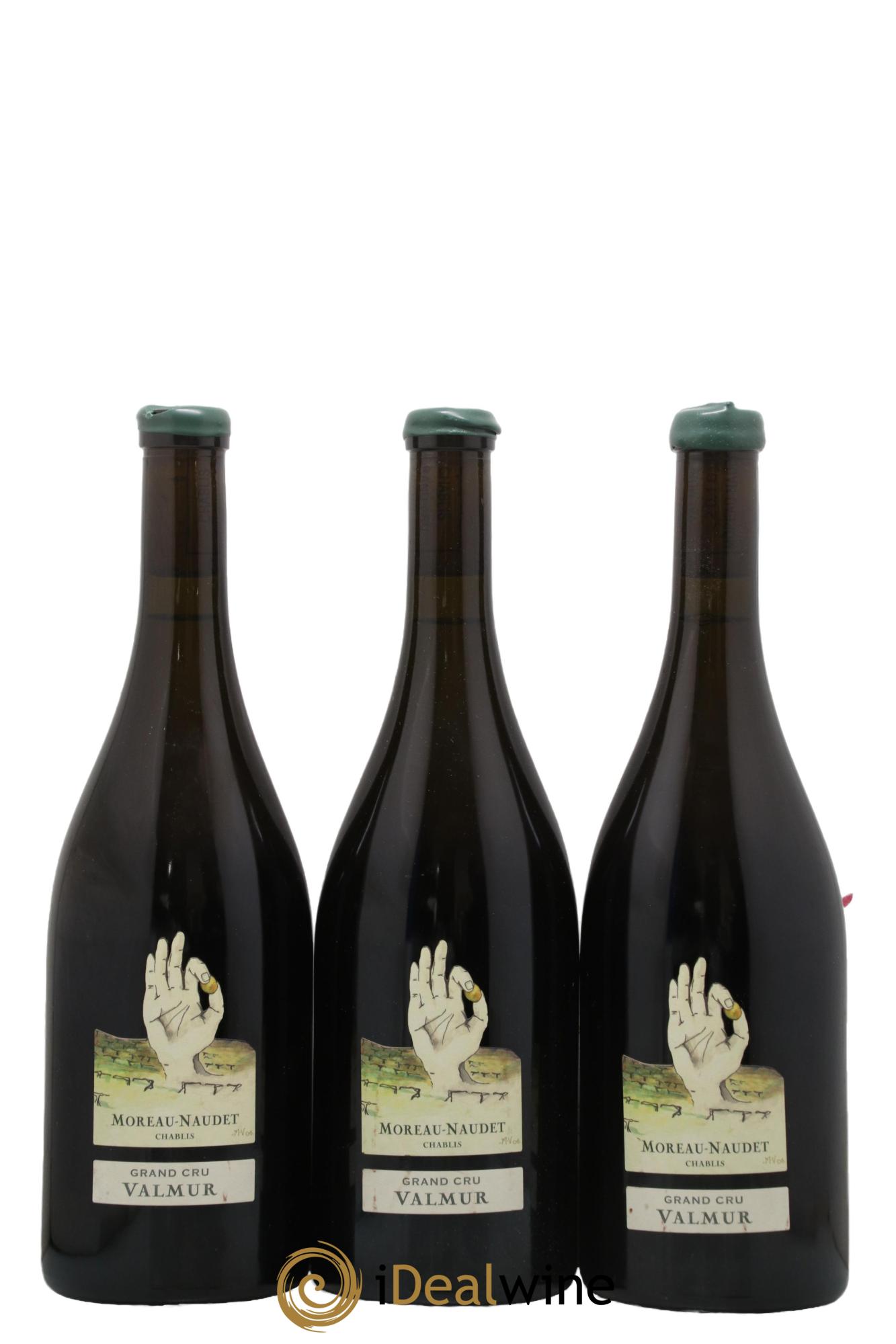 Chablis Grand Cru Valmur Moreau-Naudet 2016 - Lot de 3 bouteilles - 0