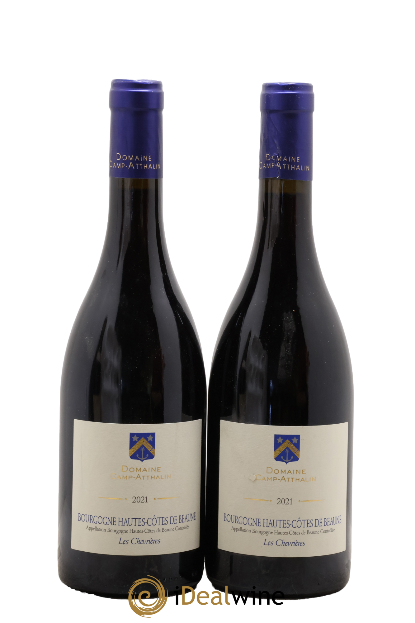 Hautes-Côtes de Beaune Les Chevrières Domaine Camp-Atthalin 2021 - Lot de 2 bouteilles - 0