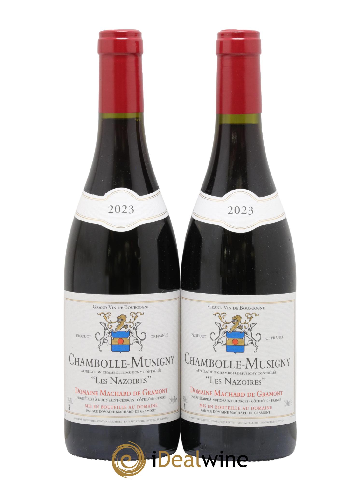 Chambolle-Musigny Les Nazoires Domaine Machard De Gramont 2023 - Lot de 2 bouteilles - 0