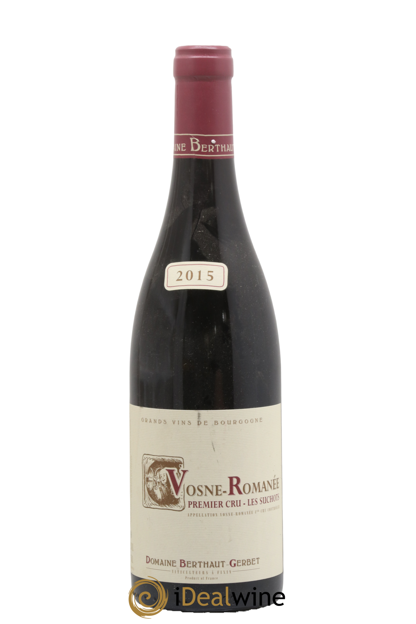 Vosne-Romanée 1er Cru Les Suchots Berthaut Gerbet (Domaine) 2015 - Lot de 1 bouteille - 0