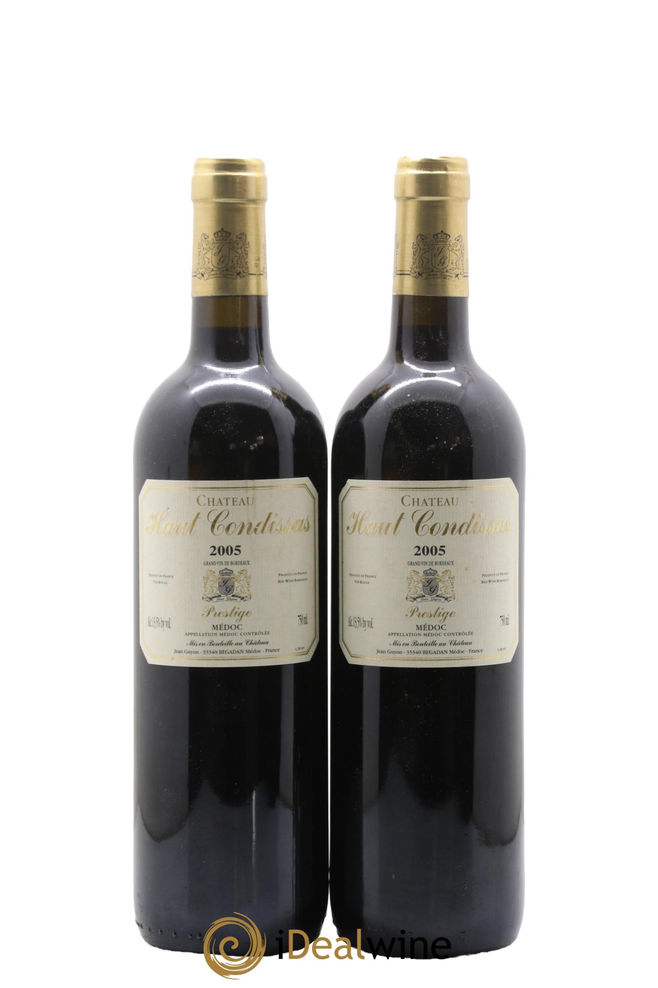 Haut-Condissas 2005 - Posten von 2 Flaschen - 0