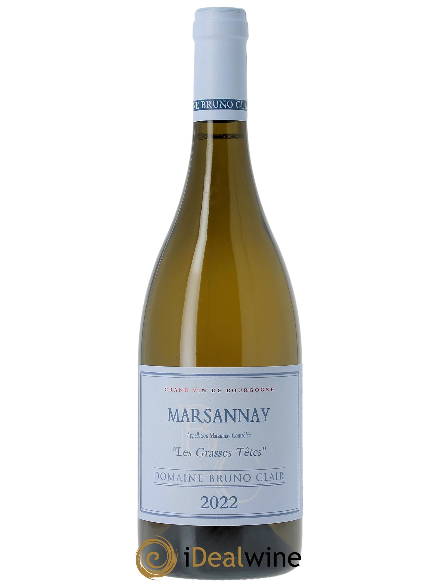 Marsannay Les Grasses Tetes Bruno Clair (Domaine)  2022 - Lotto di 1 bottiglia - 0