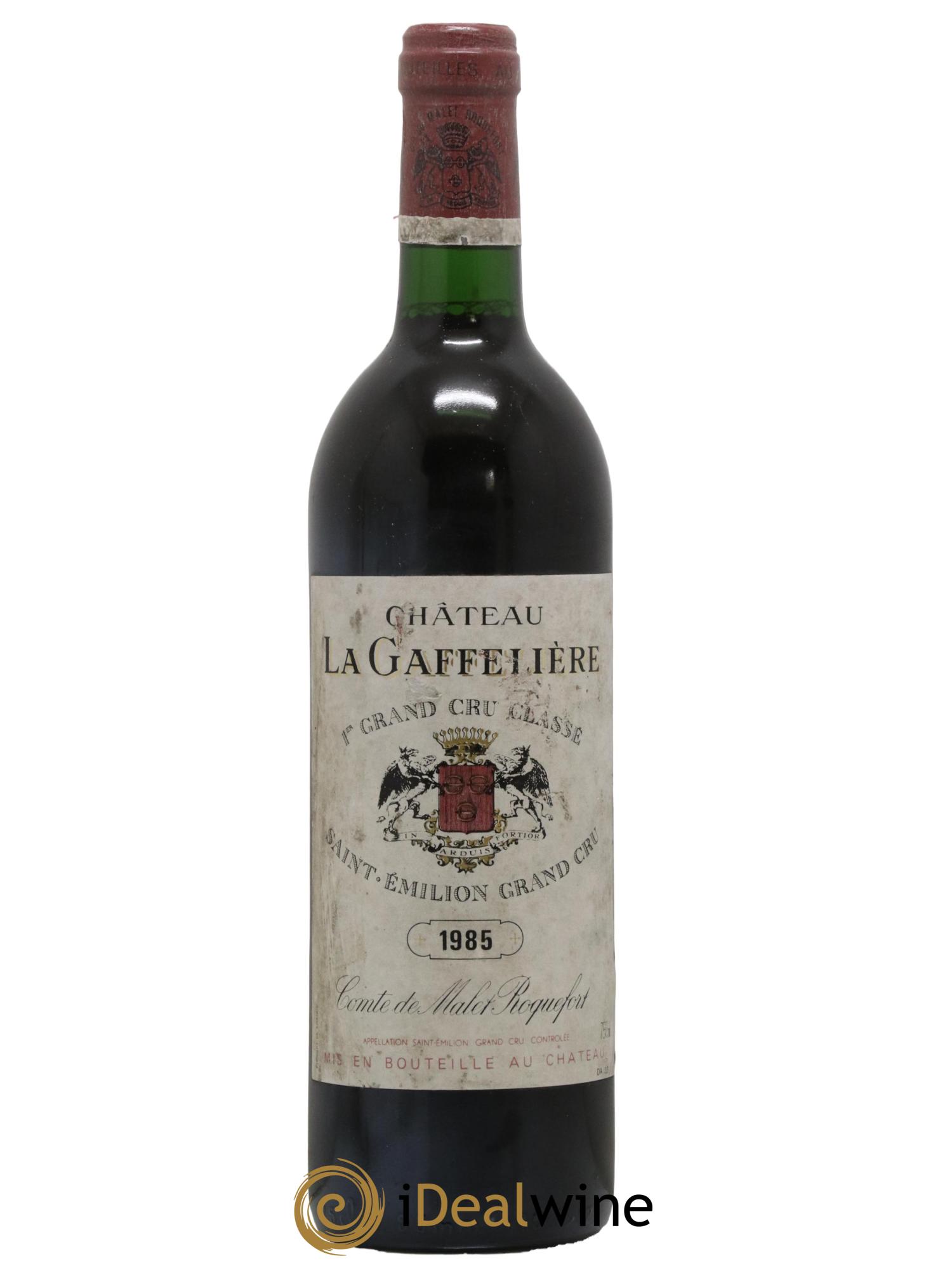 Château la Gaffelière 1er Grand Cru Classé B 1985 - Lot de 1 bouteille - 0