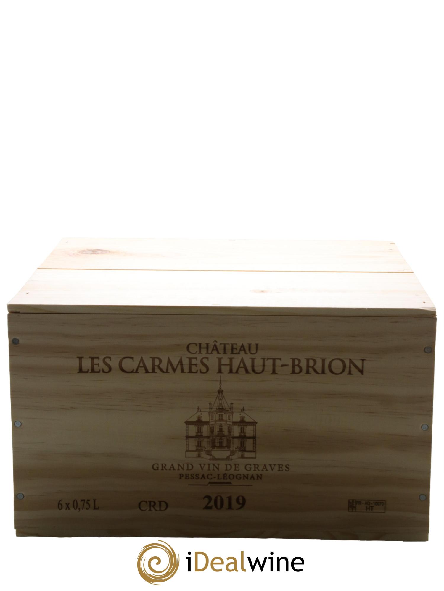 Château Les Carmes Haut-Brion 2019 - Lot de 6 bouteilles - 1