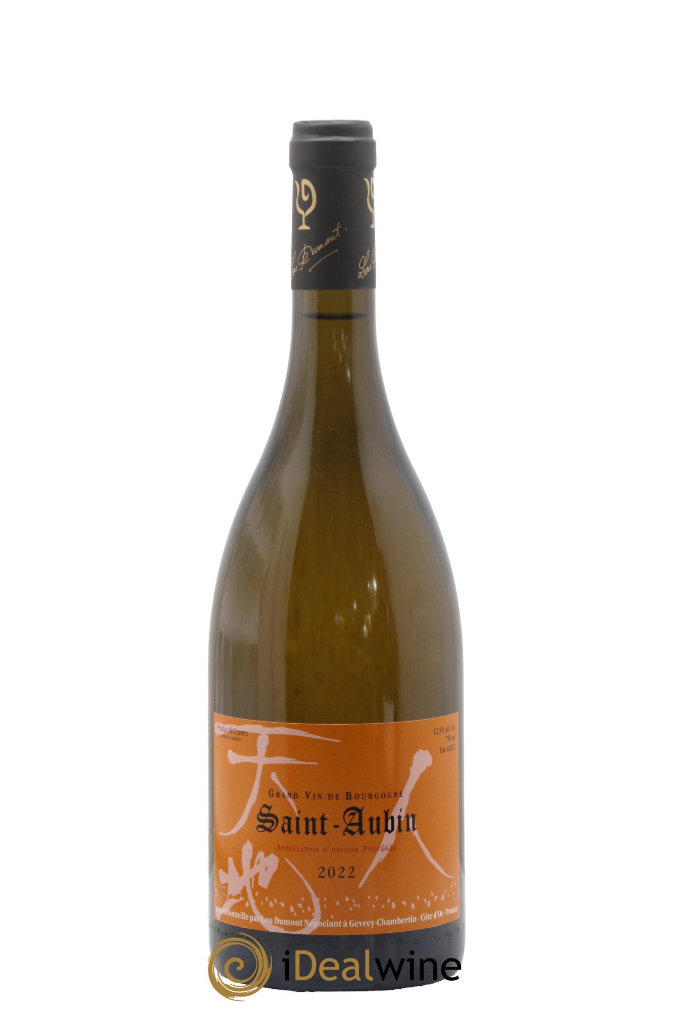 Saint-Aubin Lou Dumont 2022 - Lot de 1 bouteille - 0