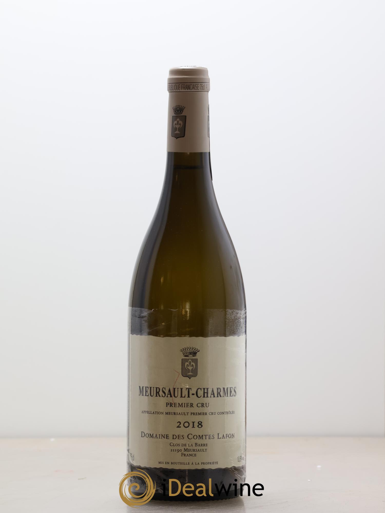 Meursault 1er Cru Charmes Comtes Lafon (Domaine des) 2018 - Lot de 1 bouteille - 0