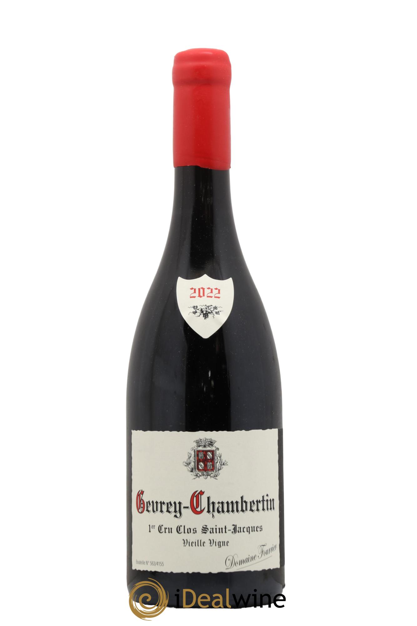 Gevrey-Chambertin 1er Cru Clos Saint-Jacques Vieille Vigne Fourrier (Domaine) 2022 - Lot de 1 bouteille - 0