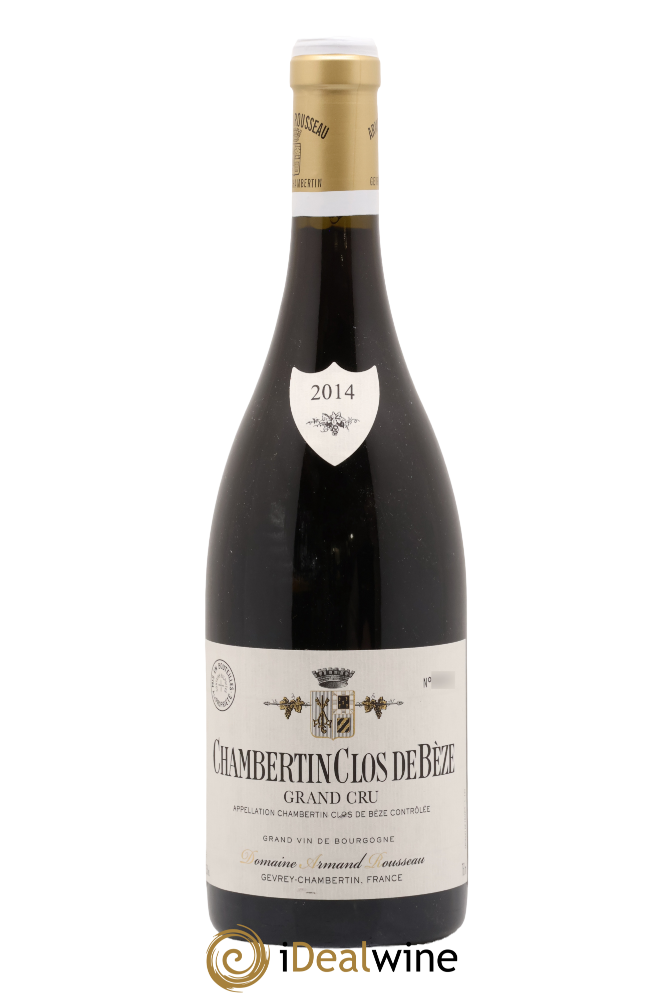 Chambertin Clos de Bèze Grand Cru Armand Rousseau (Domaine) 2014 - Lot de 1 bouteille - 0