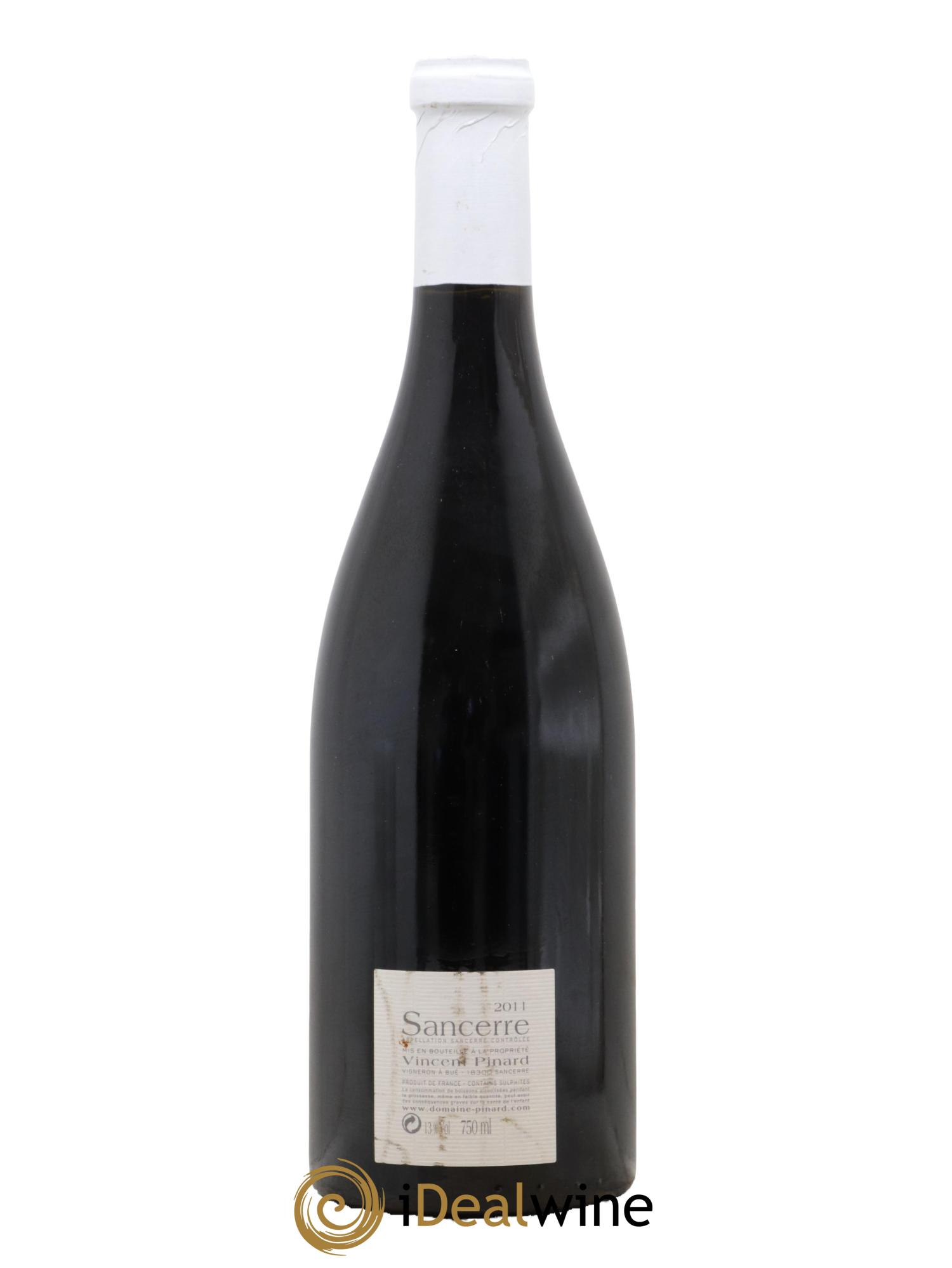 Sancerre Vendanges Entières Vincent Pinard 2011 - Lot de 1 bouteille - 1
