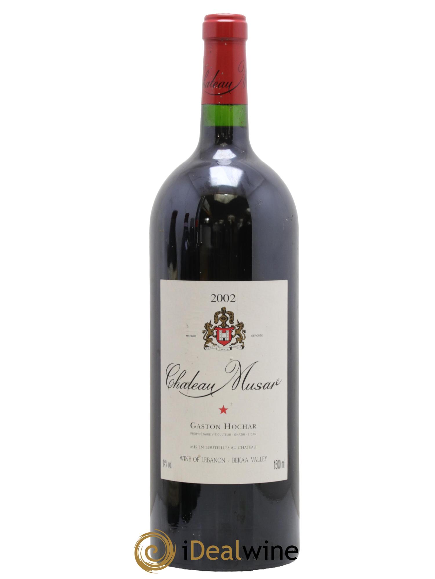 Château Musar Serge Hochar 2002 - Posten von 1 Magnum - 0