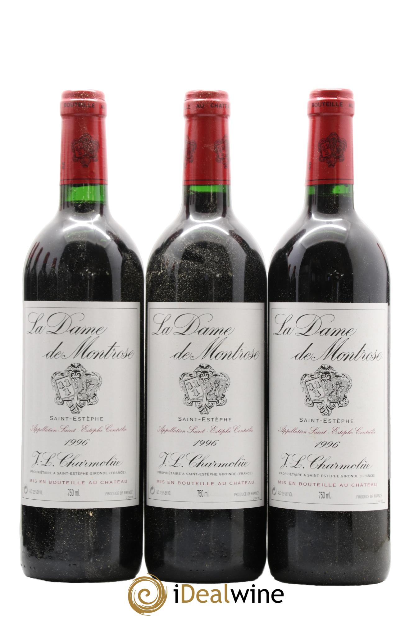 La Dame de Montrose Second Vin 1996 - Lot de 12 bouteilles - 2