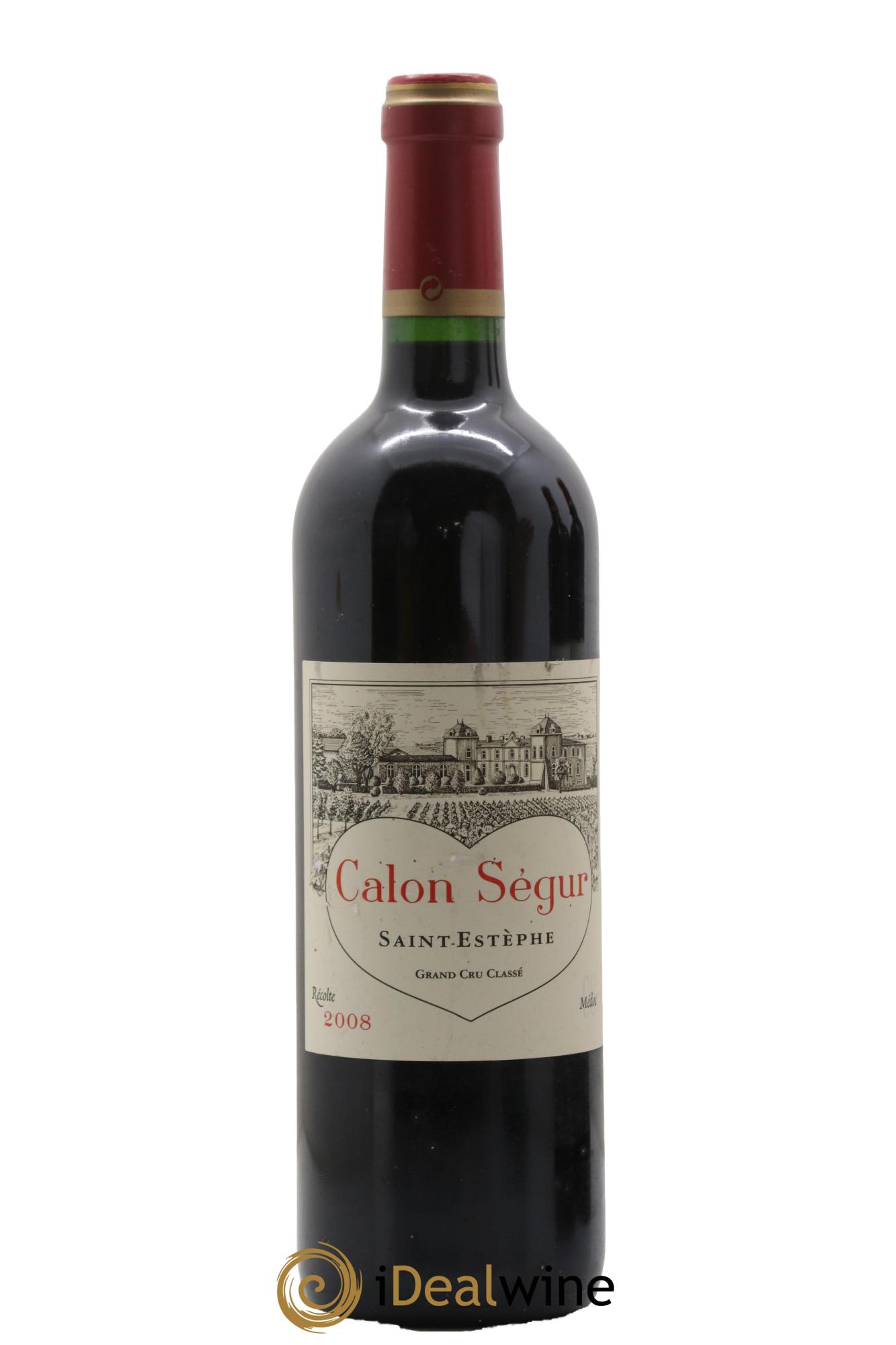 Château Calon Ségur 3ème Grand Cru Classé 2008 - Lot de 1 bouteille - 0