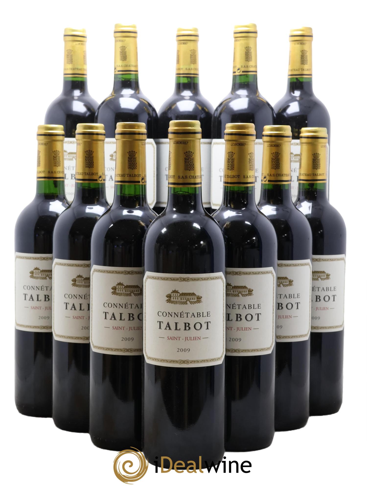 Connétable de Talbot Second Vin 2009 - Lotto di 12 bottiglie - 0